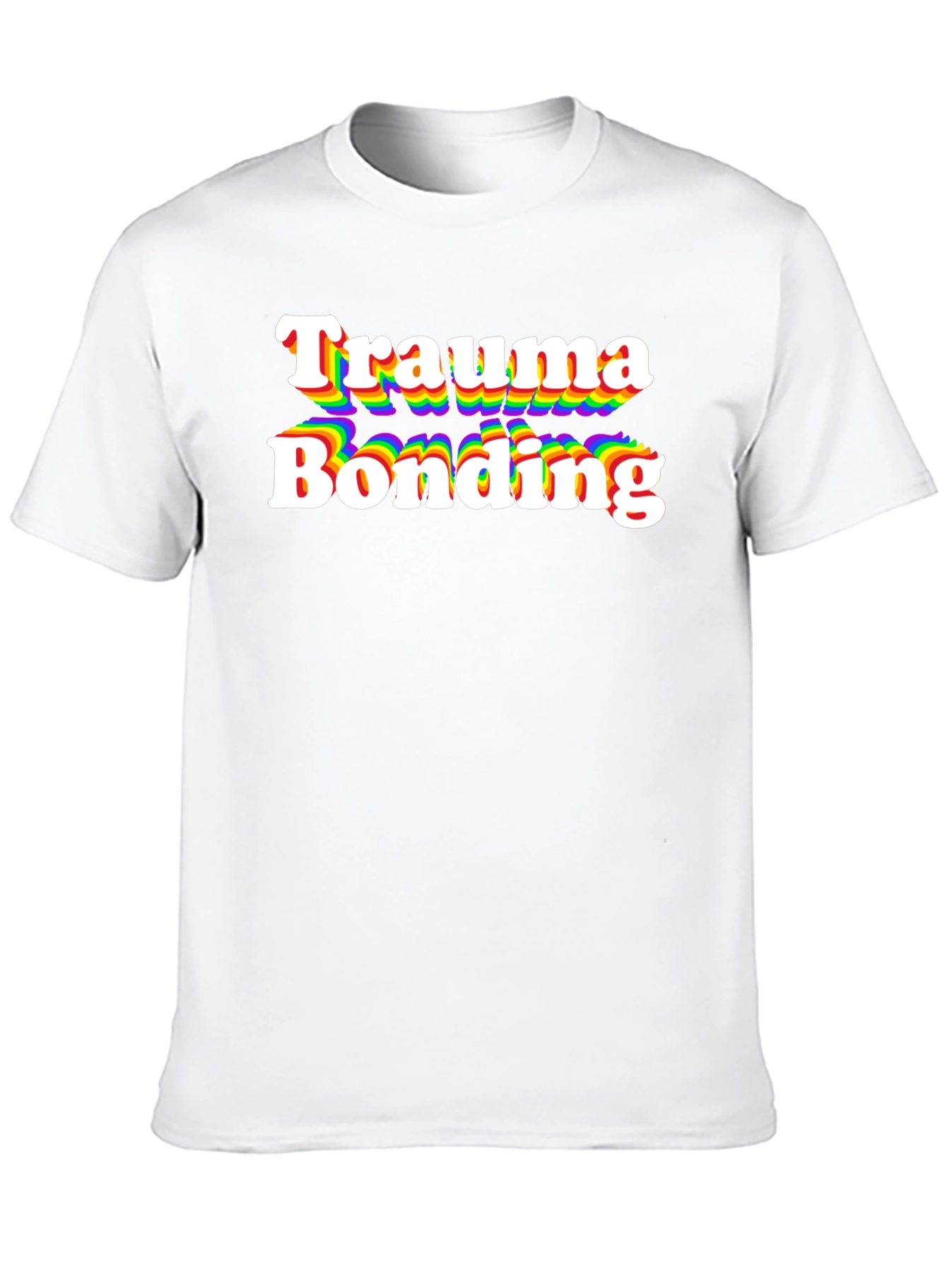 Trauma Bonding Rainbow T-Shirt