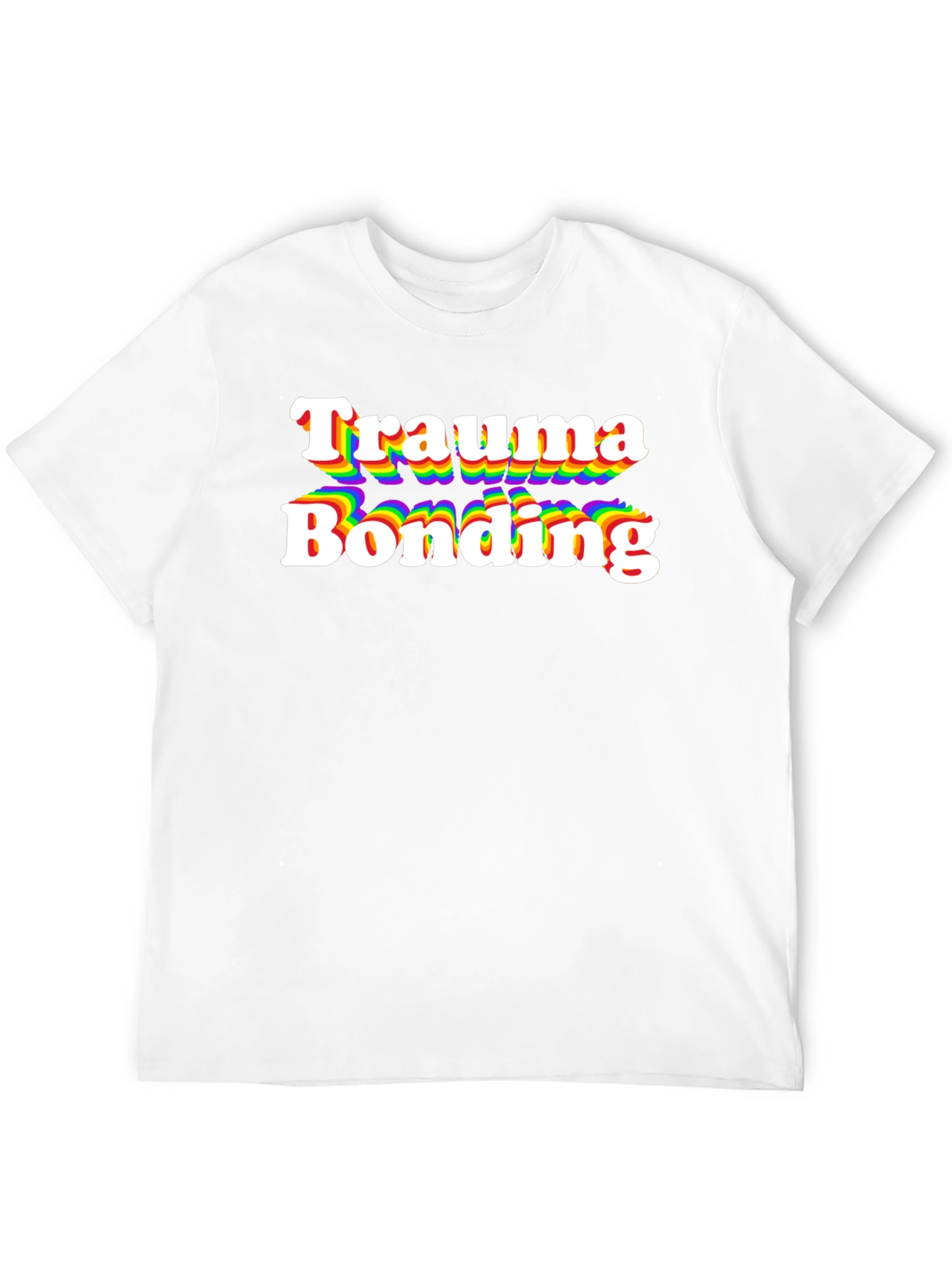 Trauma Bonding Rainbow T-Shirt