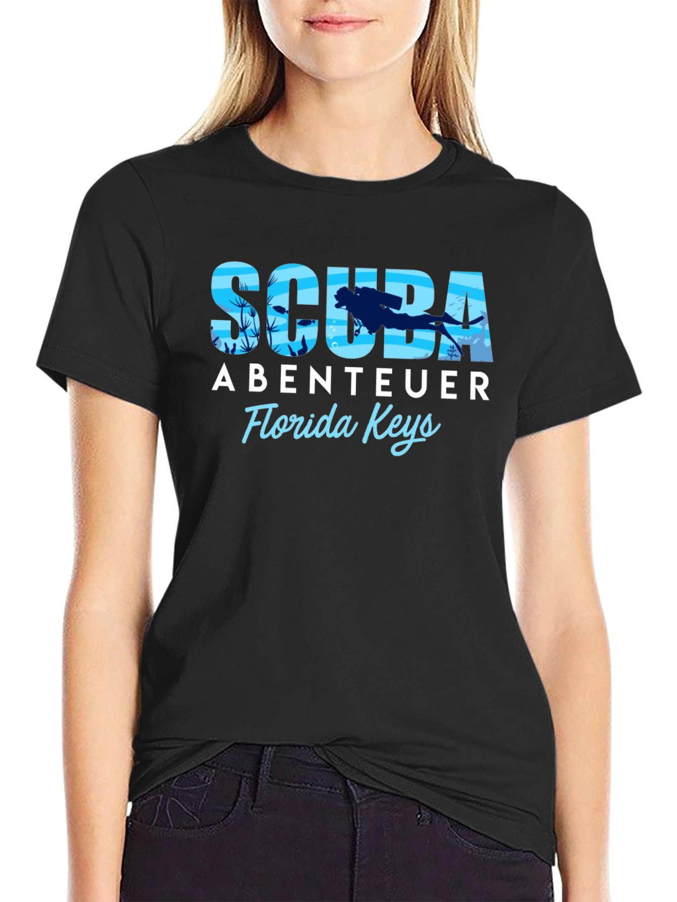 Scuba Abenteuer Florida Keys Graphic T-Shirt