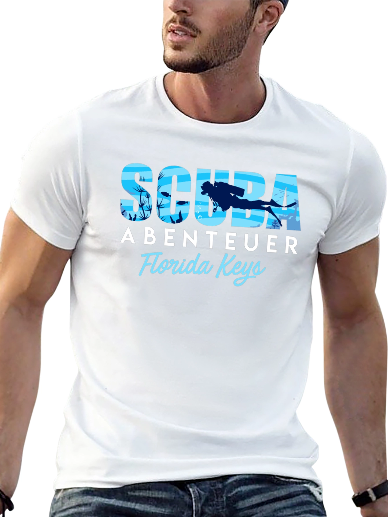 Scuba Abenteuer Florida Keys Graphic T-Shirt
