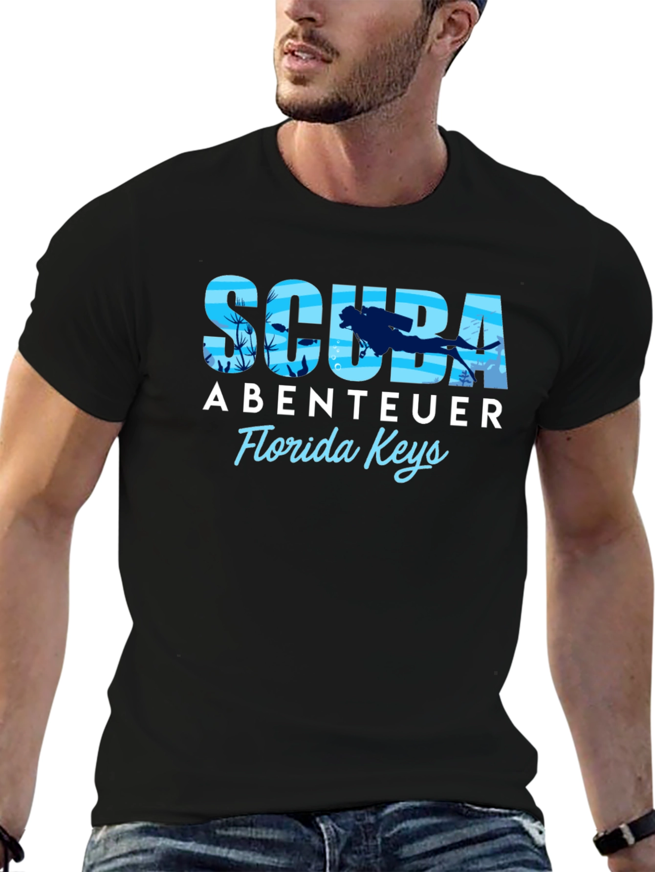 Scuba Abenteuer Florida Keys Graphic T-Shirt