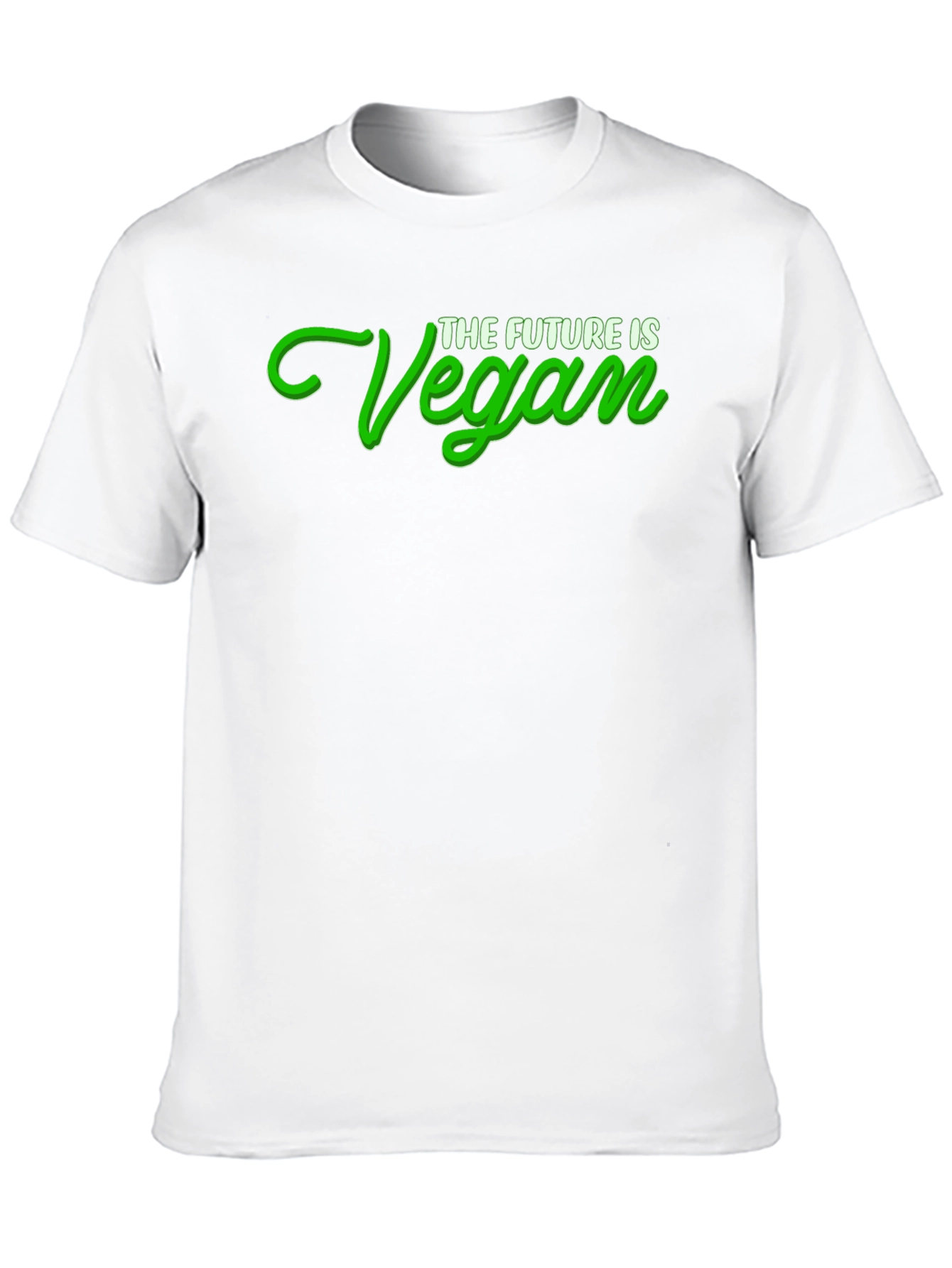 The Future is Vegan Graphic Tee - Black