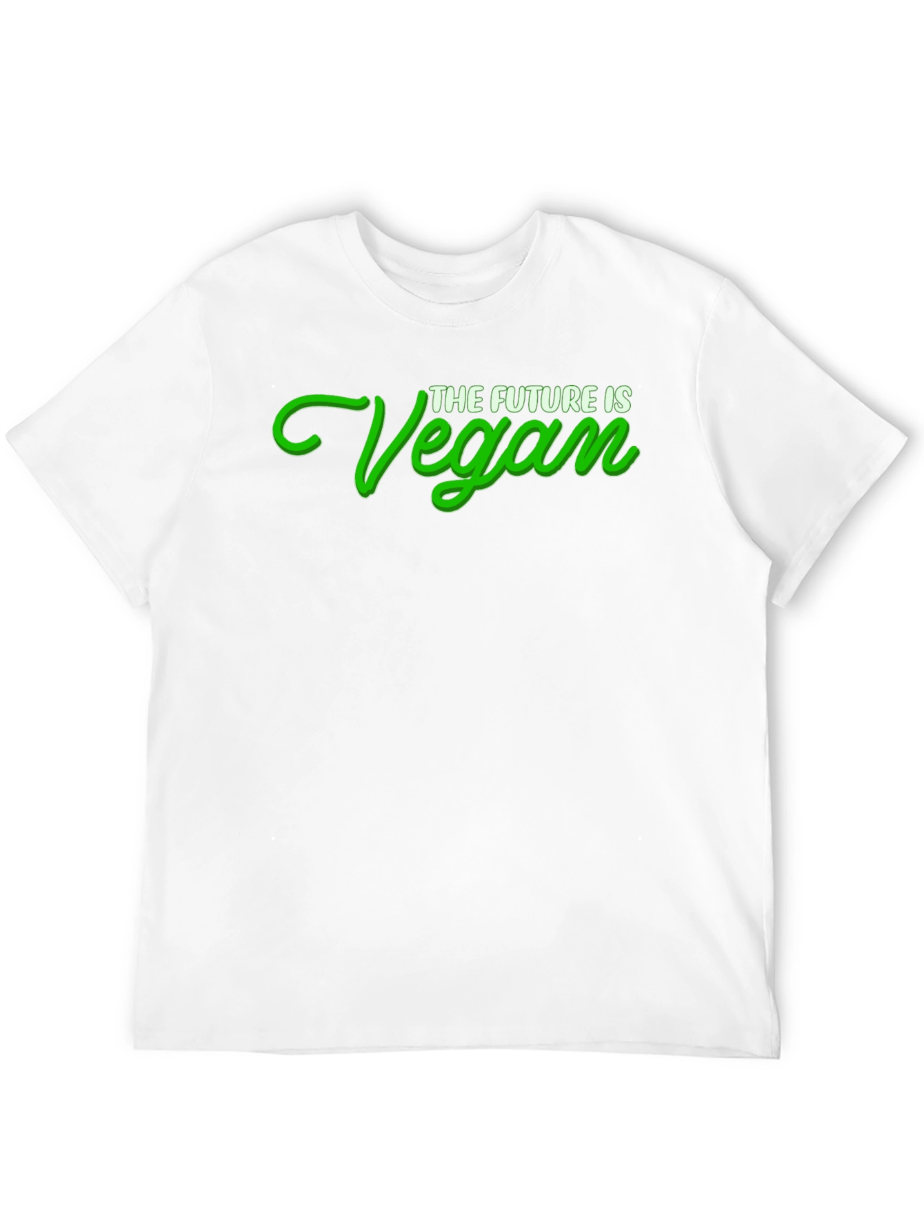 The Future is Vegan Graphic Tee - Black