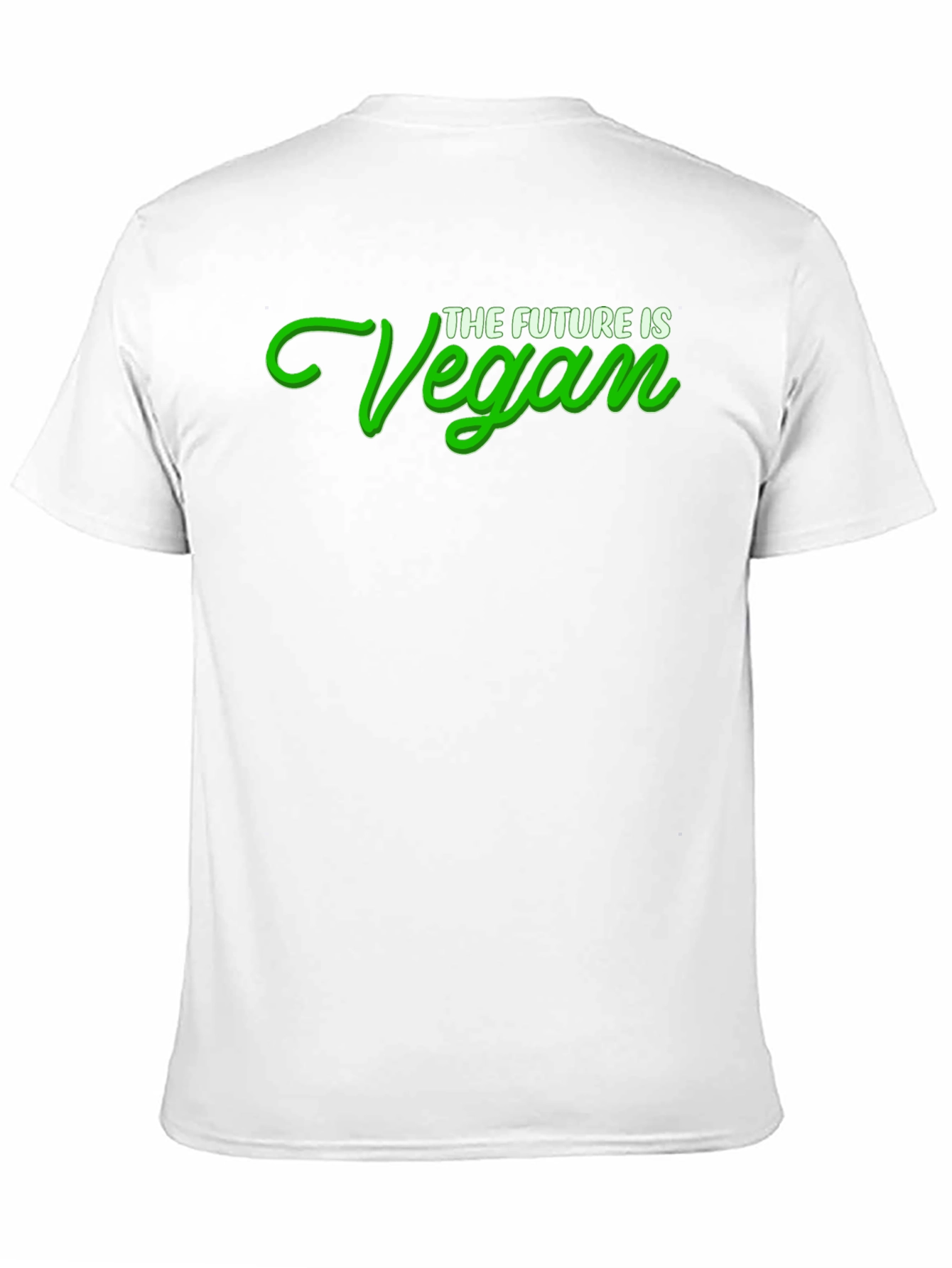 The Future is Vegan Graphic Tee - Black