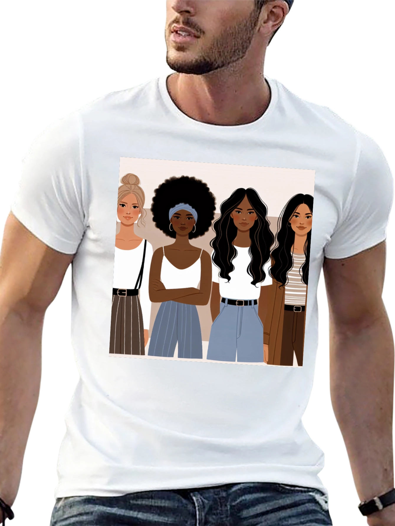 Feminist Empowerment Tee - Stylish Women Graphic Print