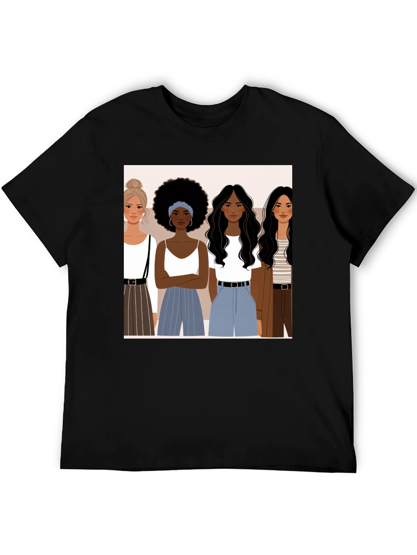 Feminist Empowerment Tee - Stylish Women Graphic Print
