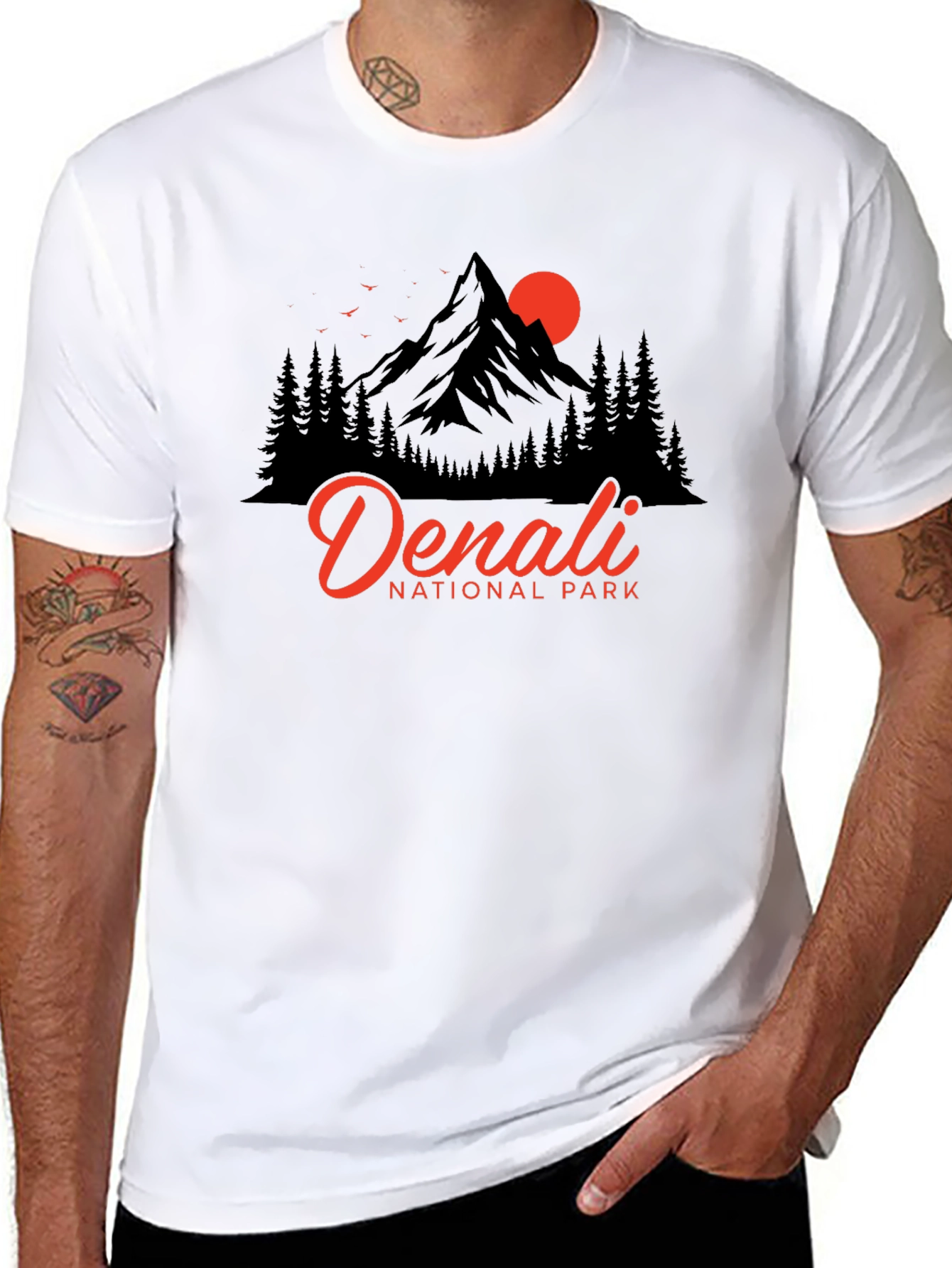 Denali National Park Graphic T-Shirt
