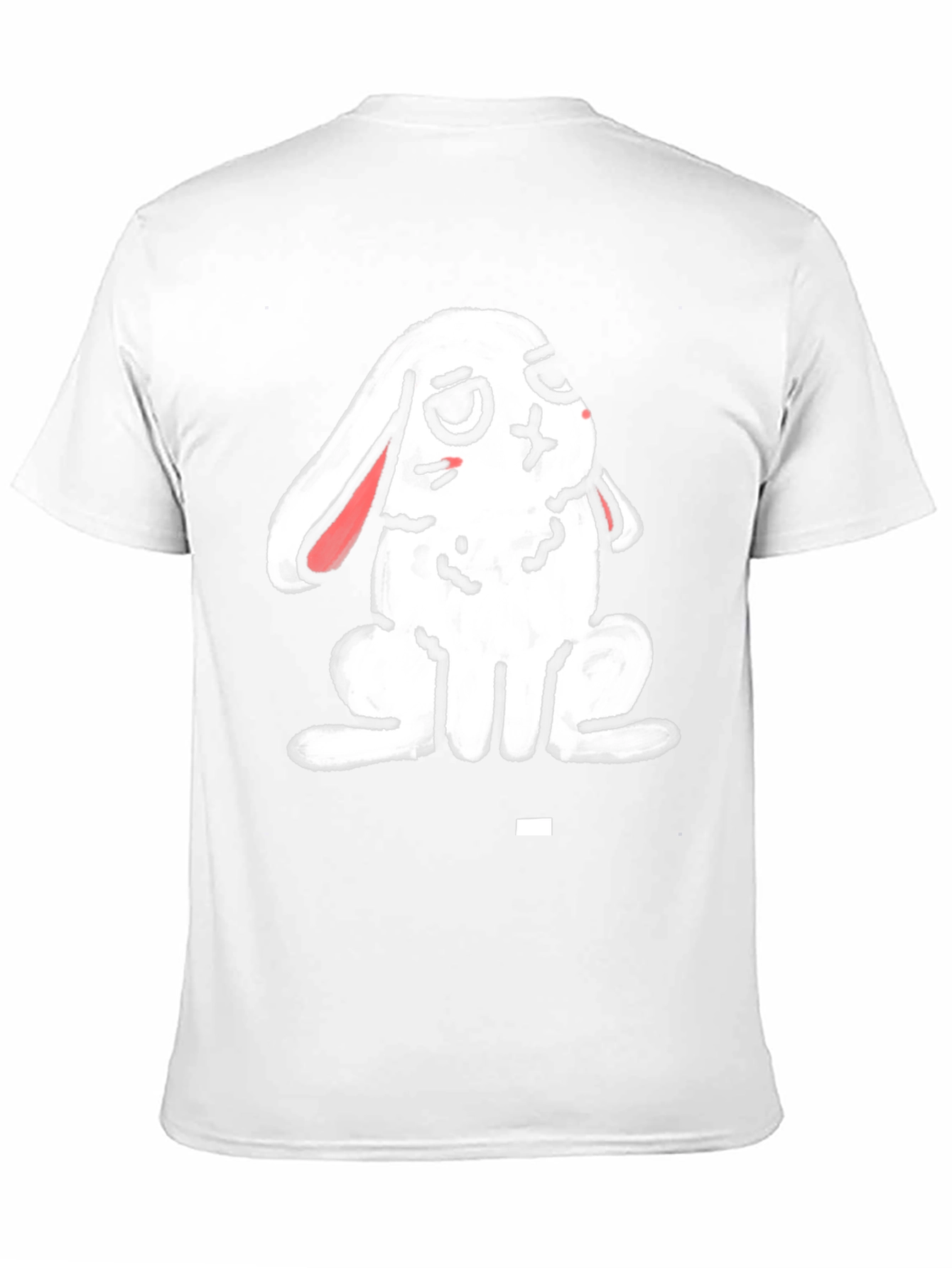 Sad Bunny Graphic Tee - Unisex Black T-Shirt