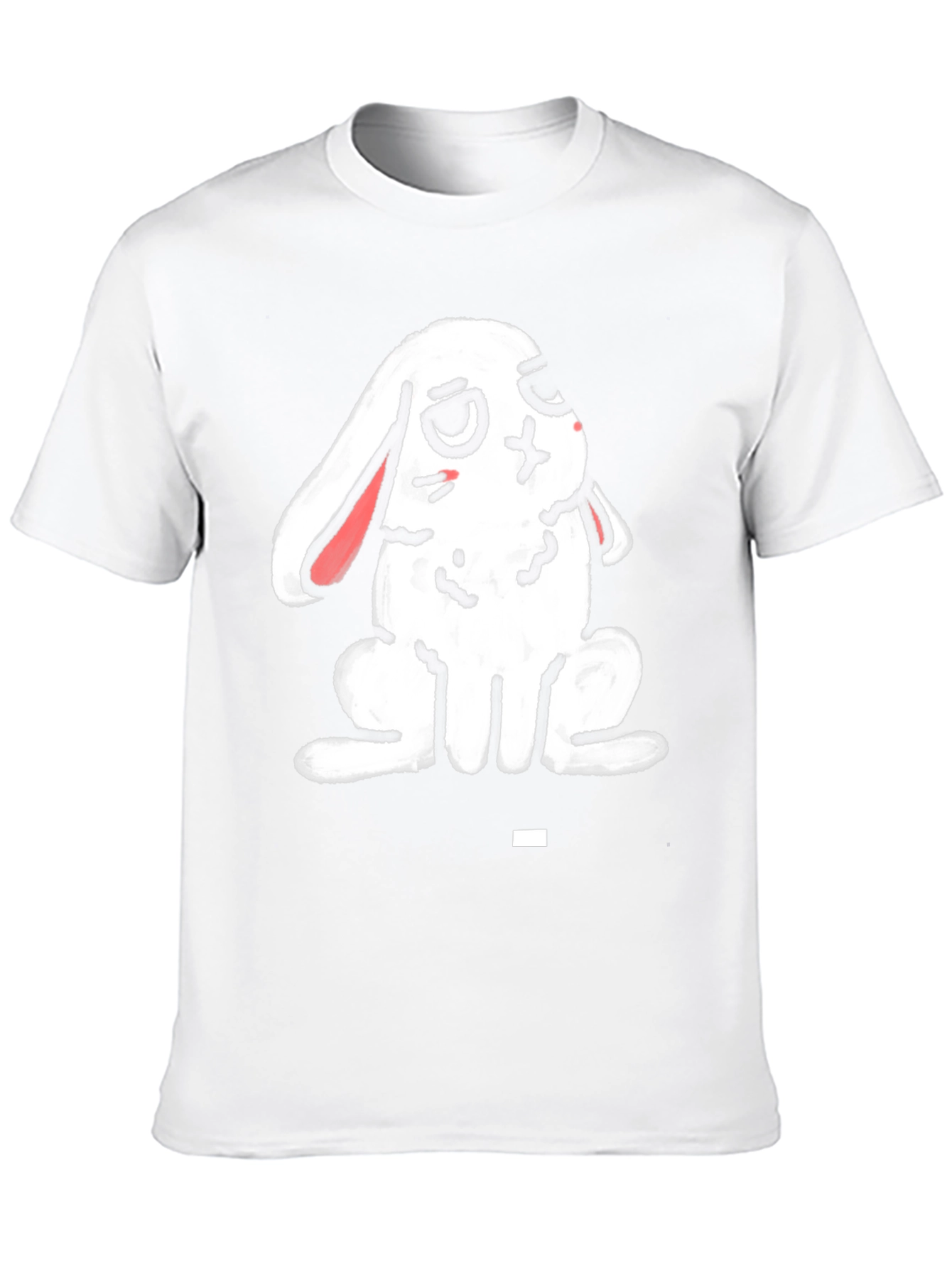 Sad Bunny Graphic Tee - Unisex Black T-Shirt