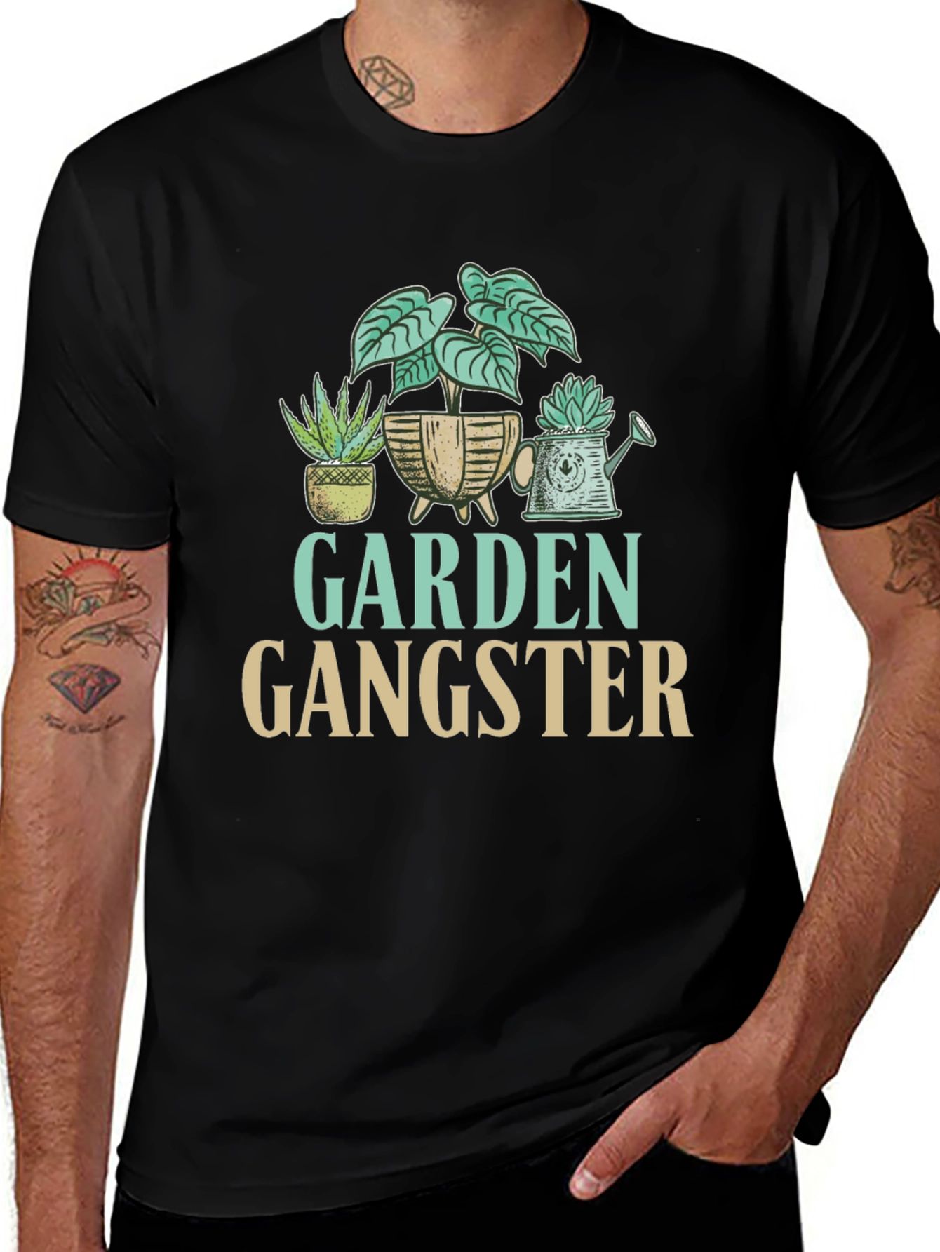 Garden Gangster Graphic T-Shirt