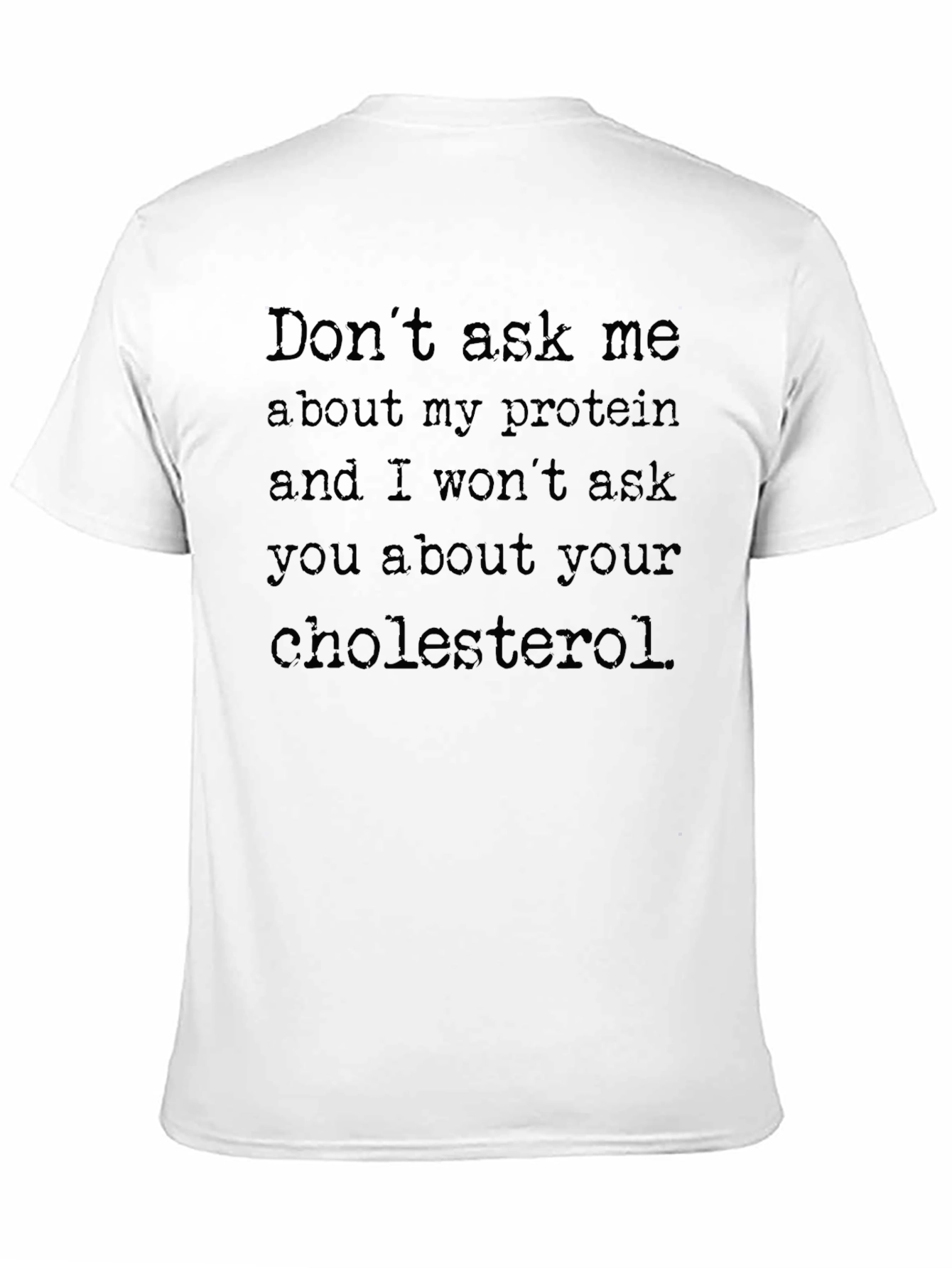 Protein vs. Cholesterol Graphic Tee