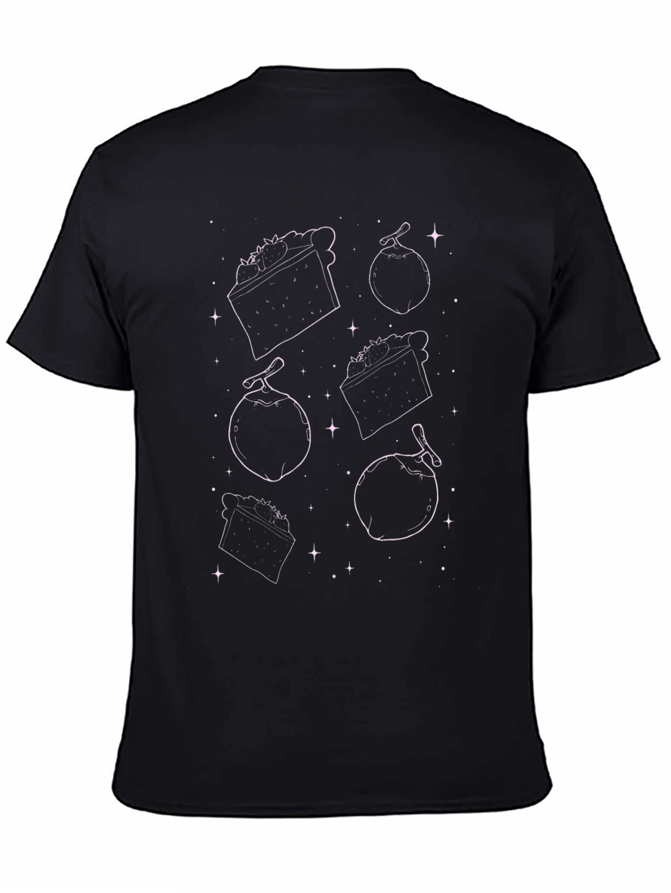 Whimsical Dessert Pattern T-Shirt