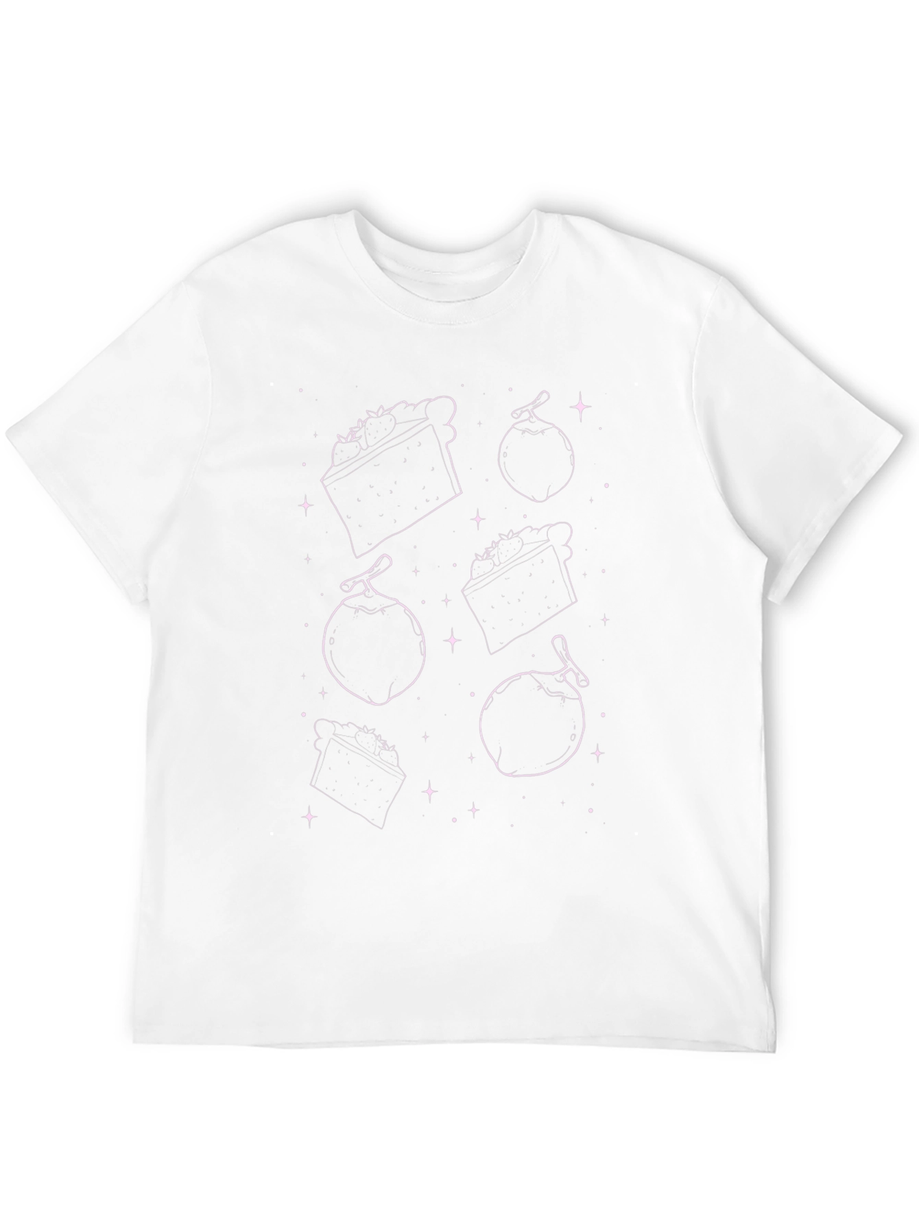 Whimsical Dessert Pattern T-Shirt