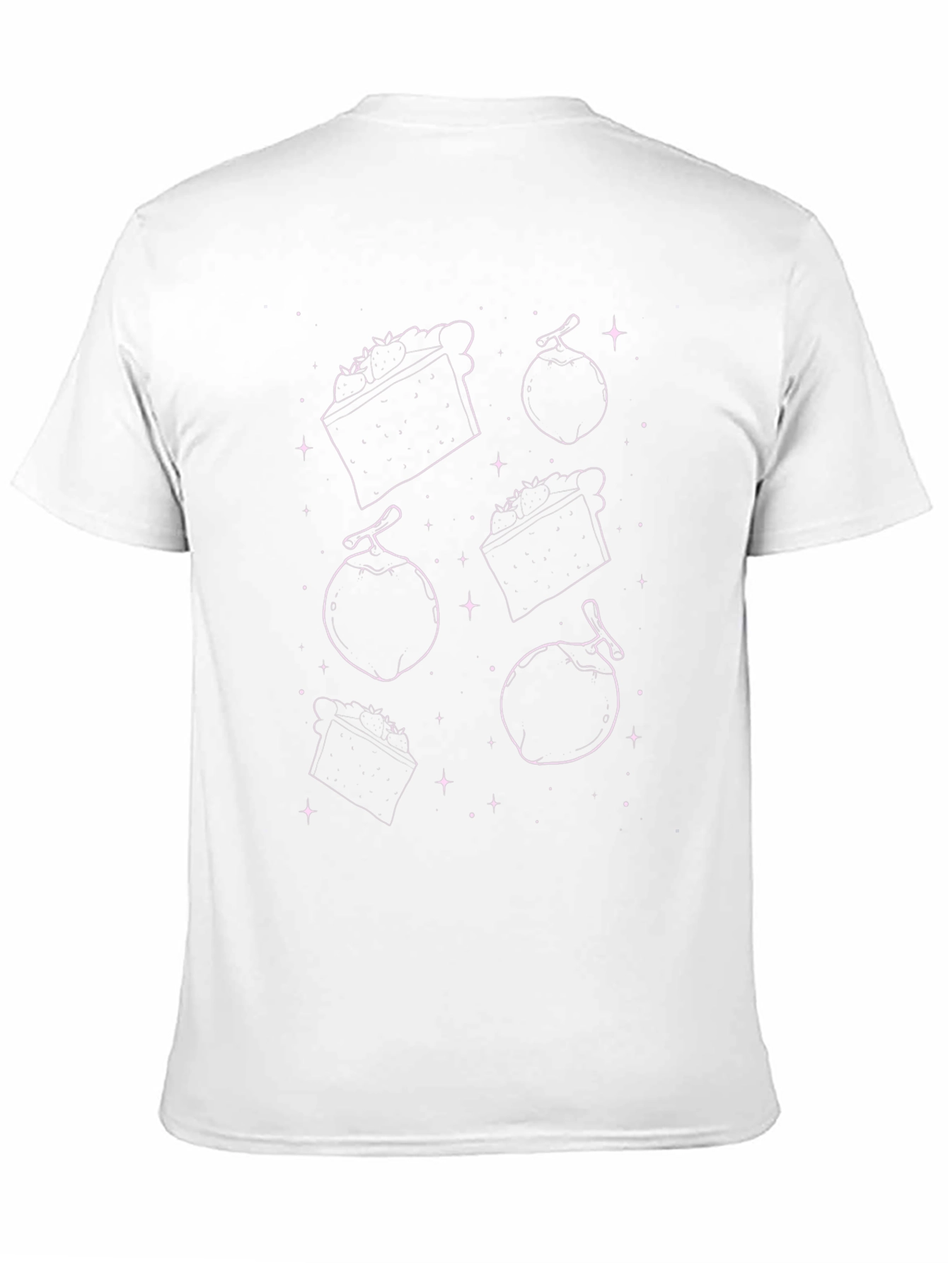 Whimsical Dessert Pattern T-Shirt