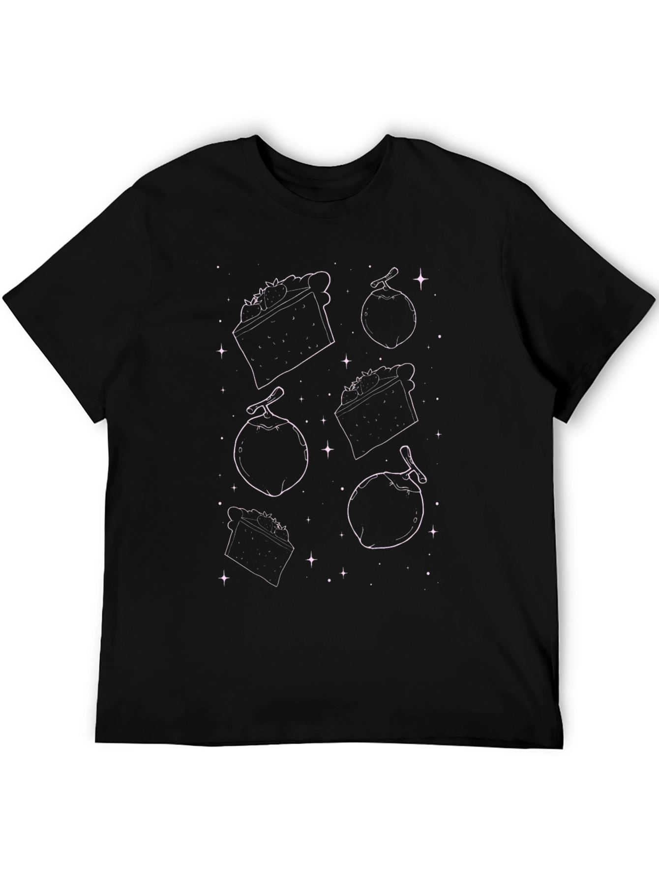 Whimsical Dessert Pattern T-Shirt