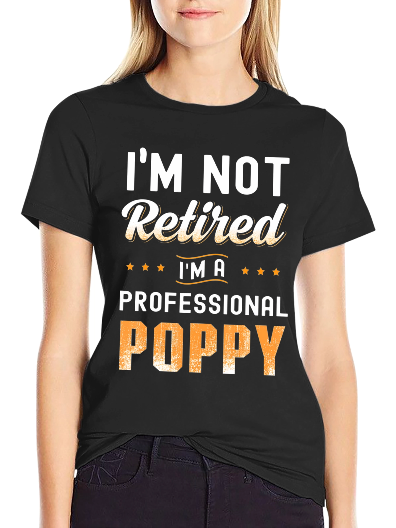 Professional Poppy T-Shirt - Funny Grandpa Tee