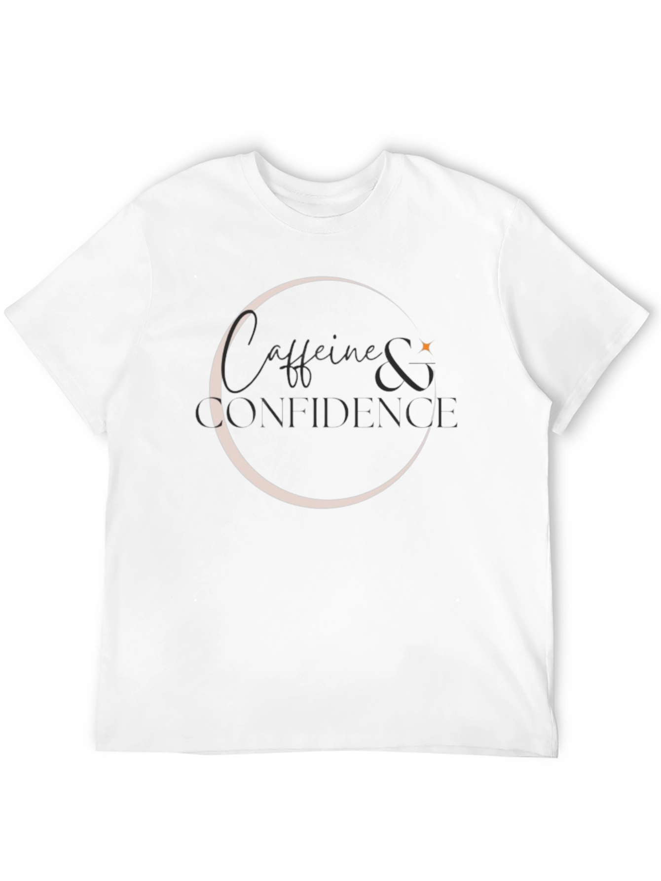 Caffeine & Confidence Black T-Shirt