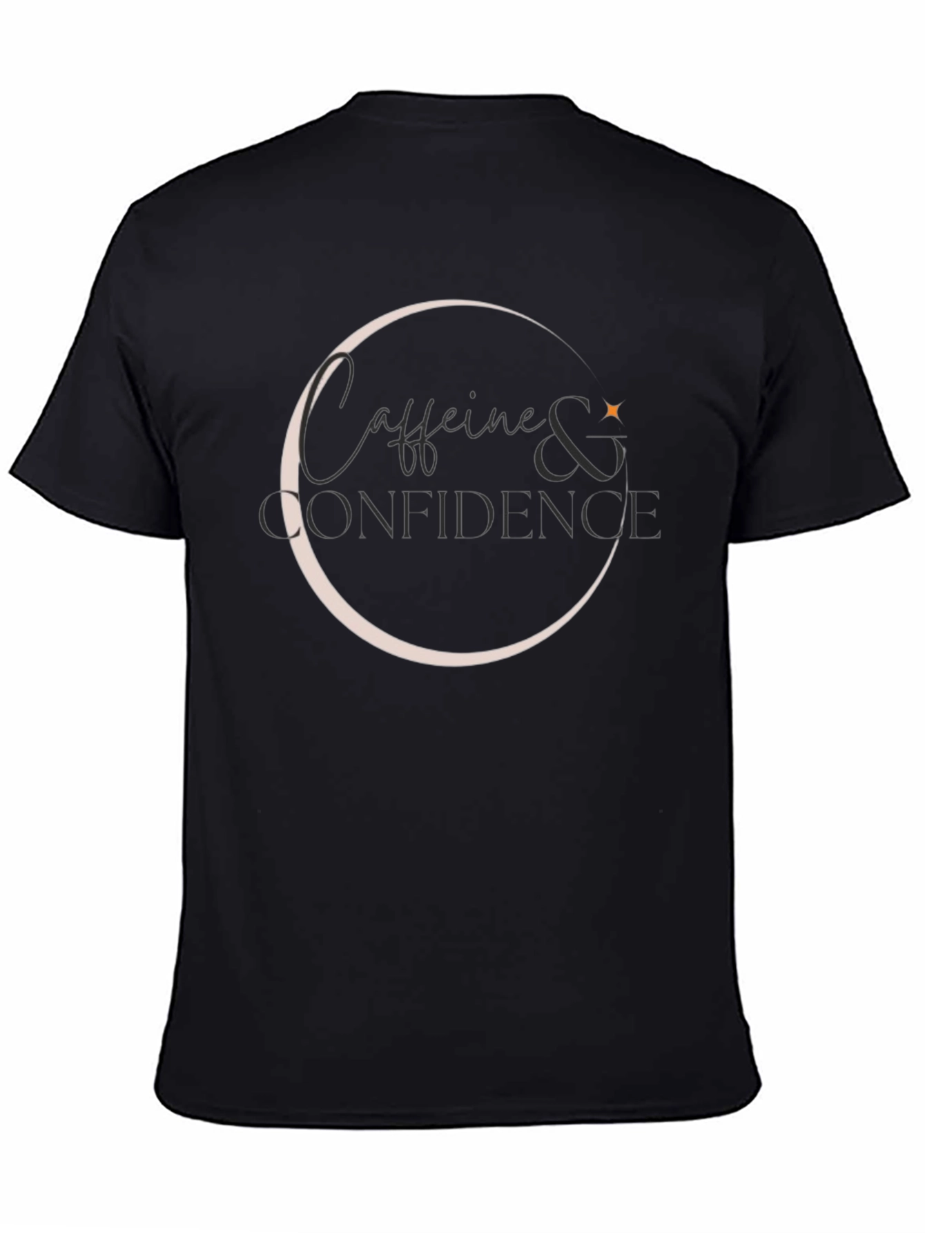 Caffeine & Confidence Black T-Shirt