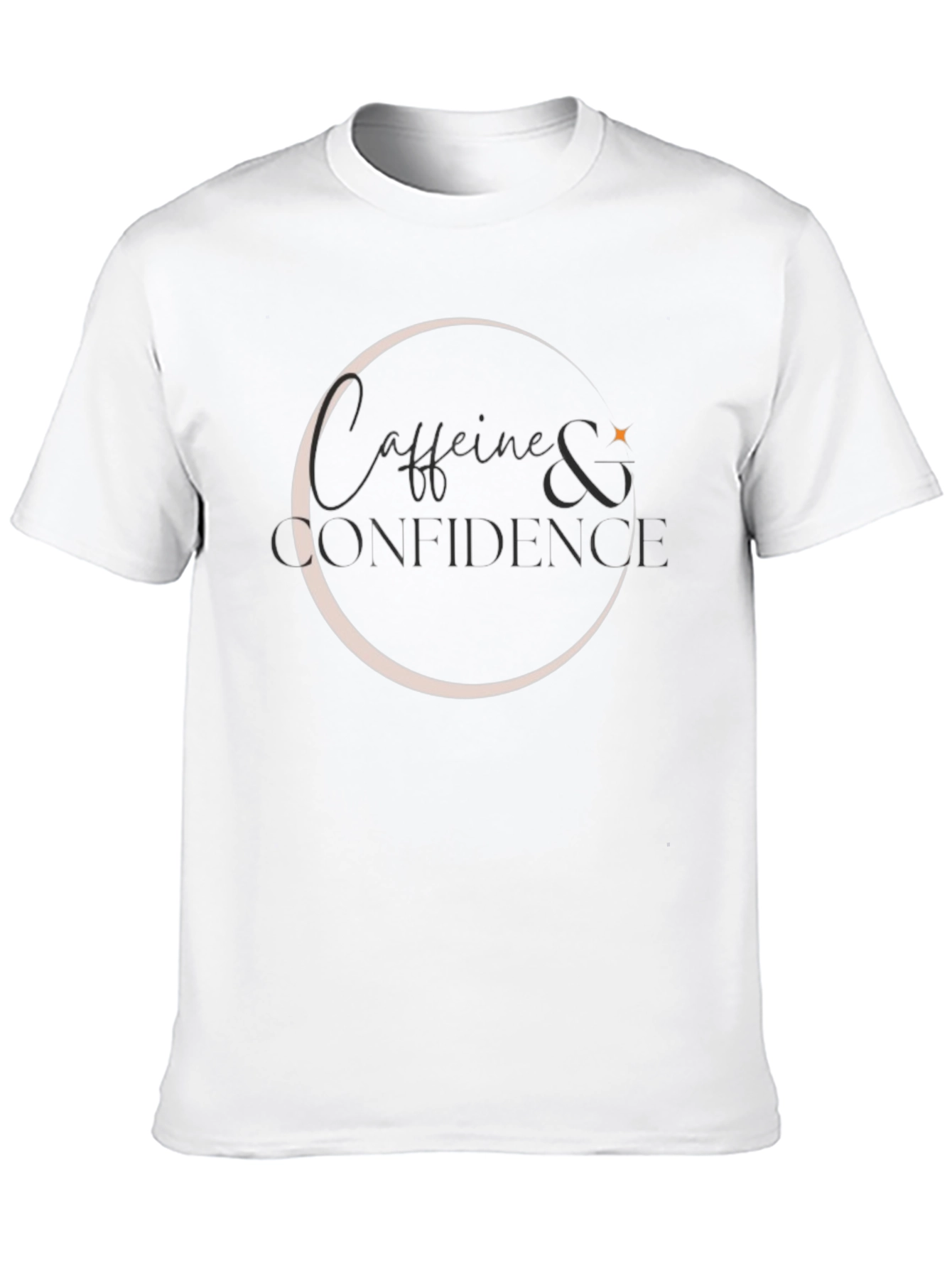 Caffeine & Confidence Black T-Shirt