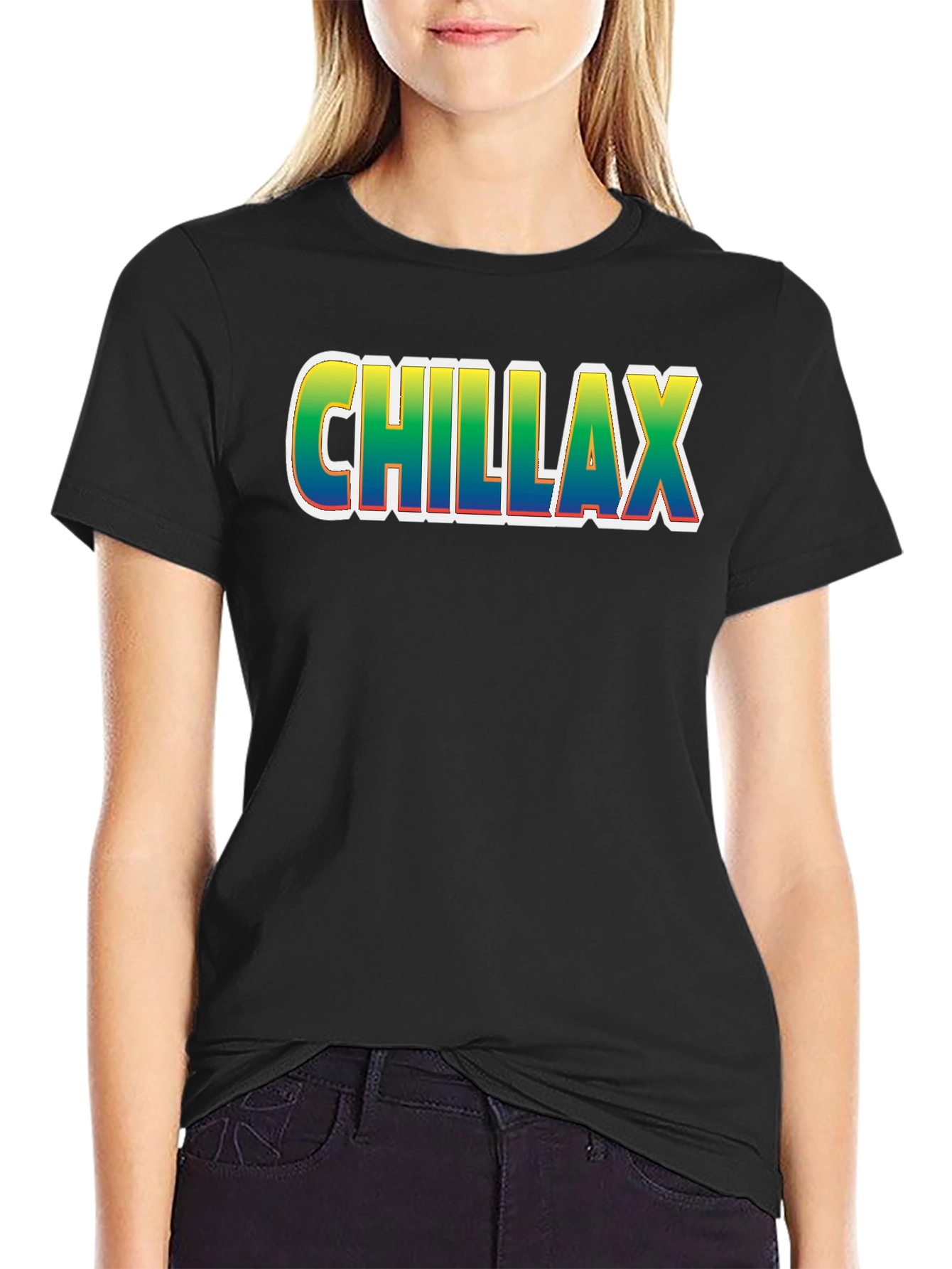 Chillax Graphic T-Shirt - Relaxed Vibes