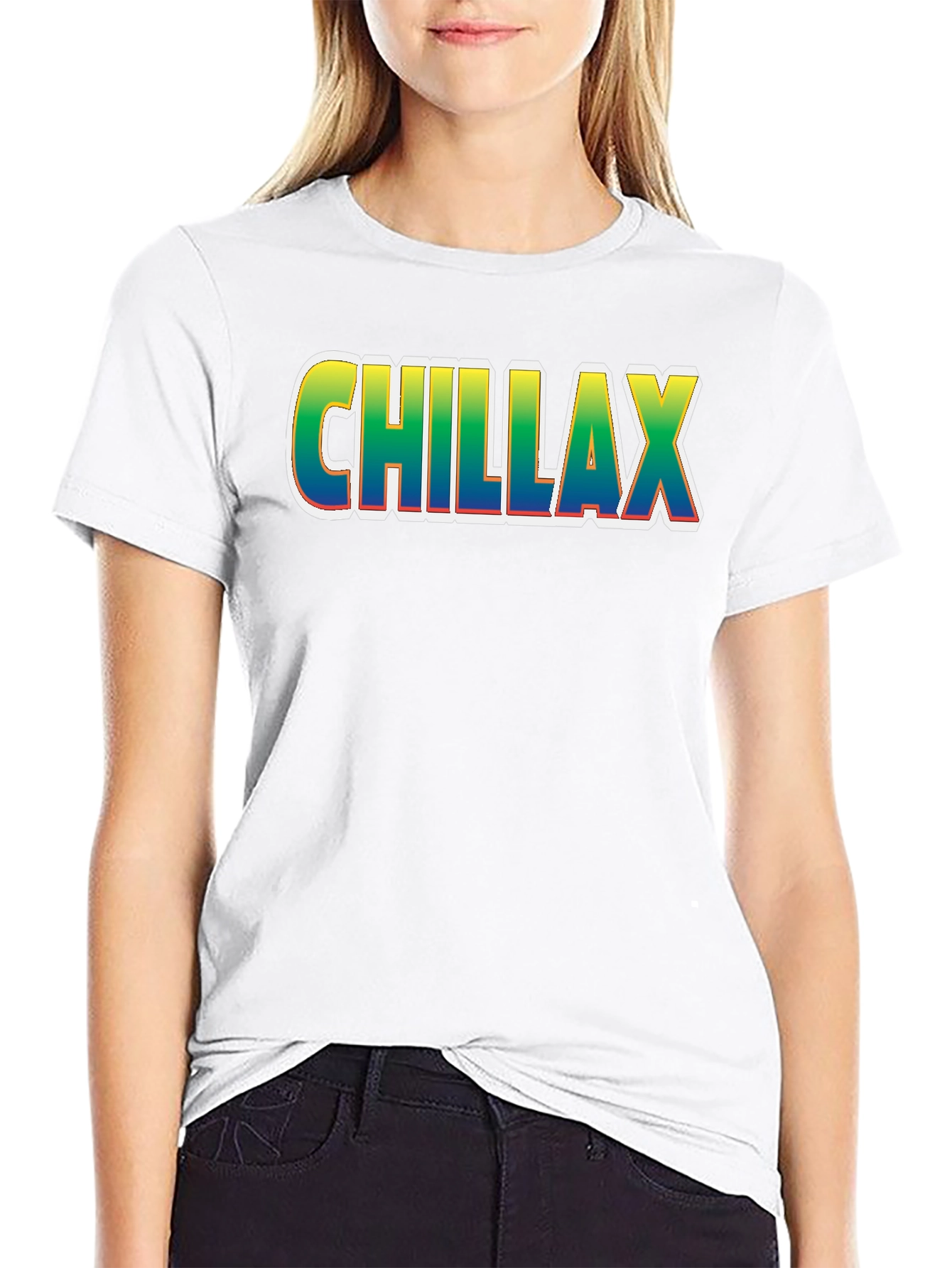 Chillax Graphic T-Shirt - Relaxed Vibes