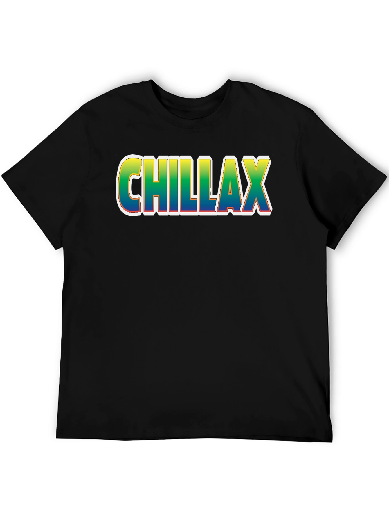 Chillax Graphic T-Shirt - Relaxed Vibes