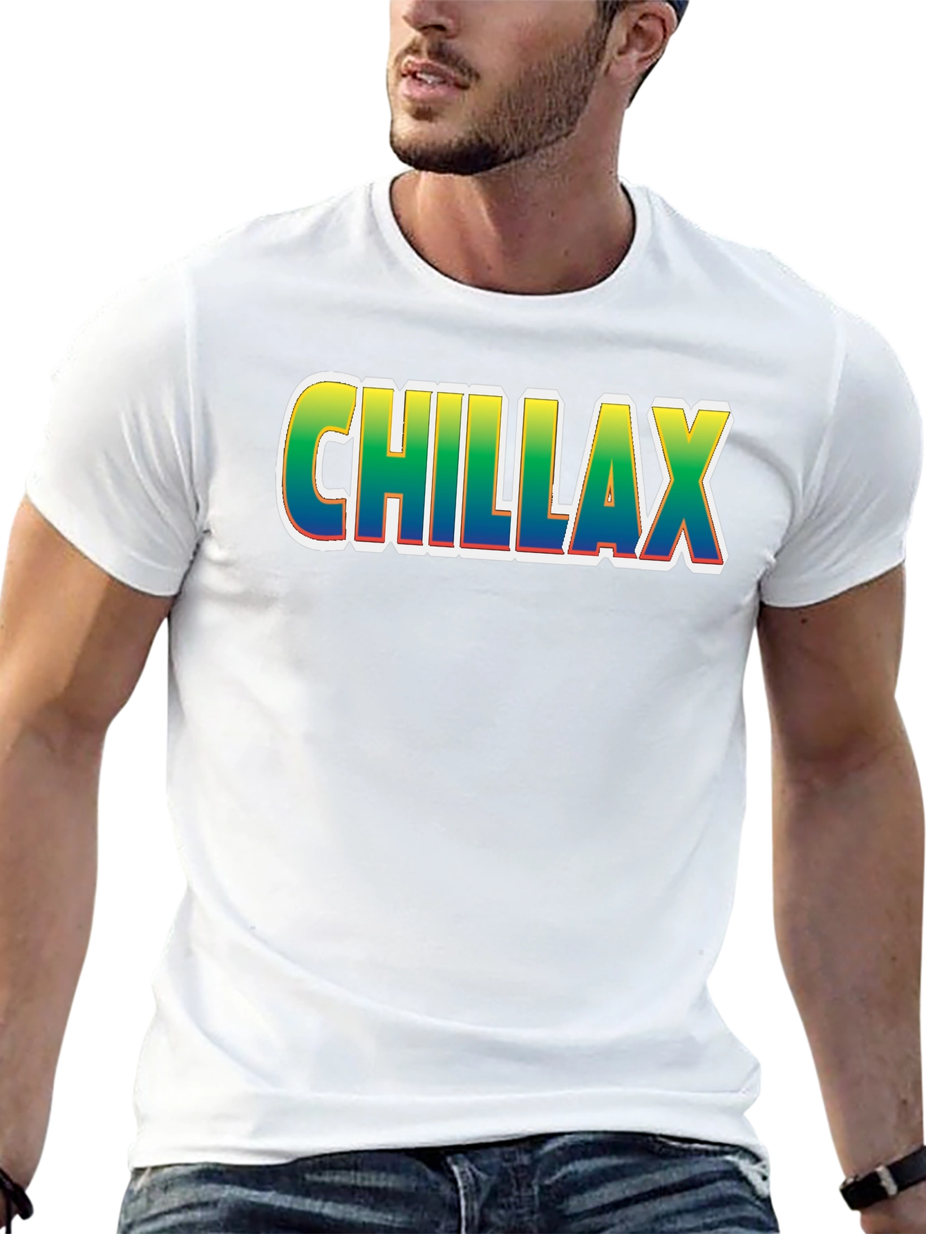 Chillax Graphic T-Shirt - Relaxed Vibes