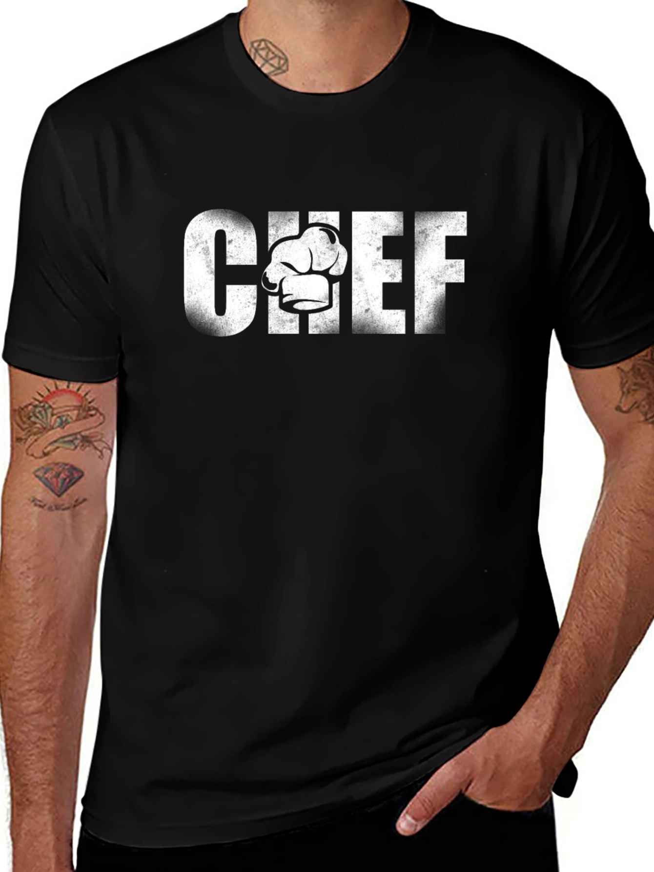 Chef T-Shirt - Cool Cooks Hat Graphic Tee
