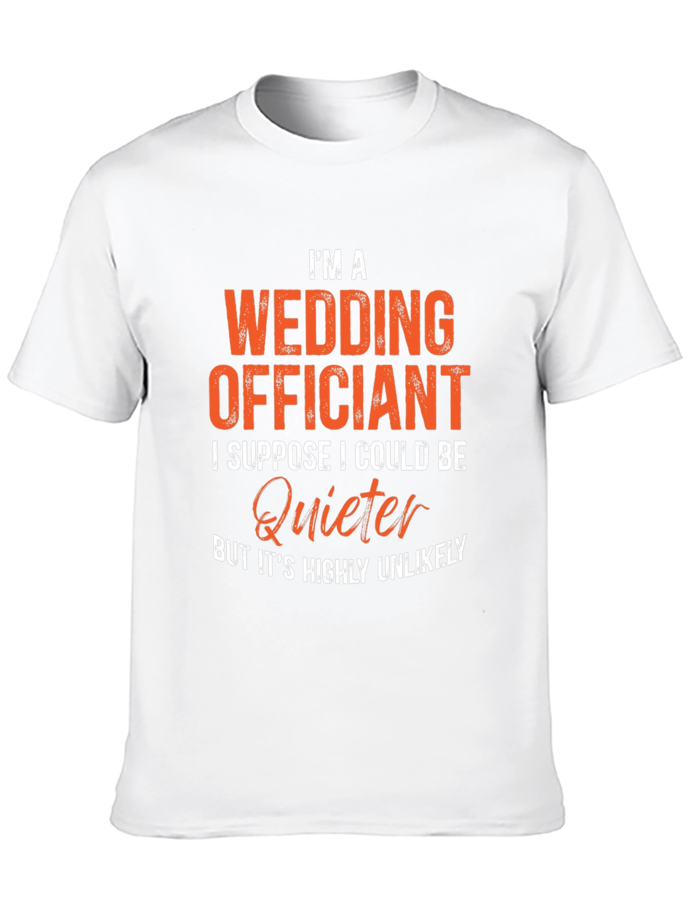 Wedding Officiant T-Shirt - Loud & Proud