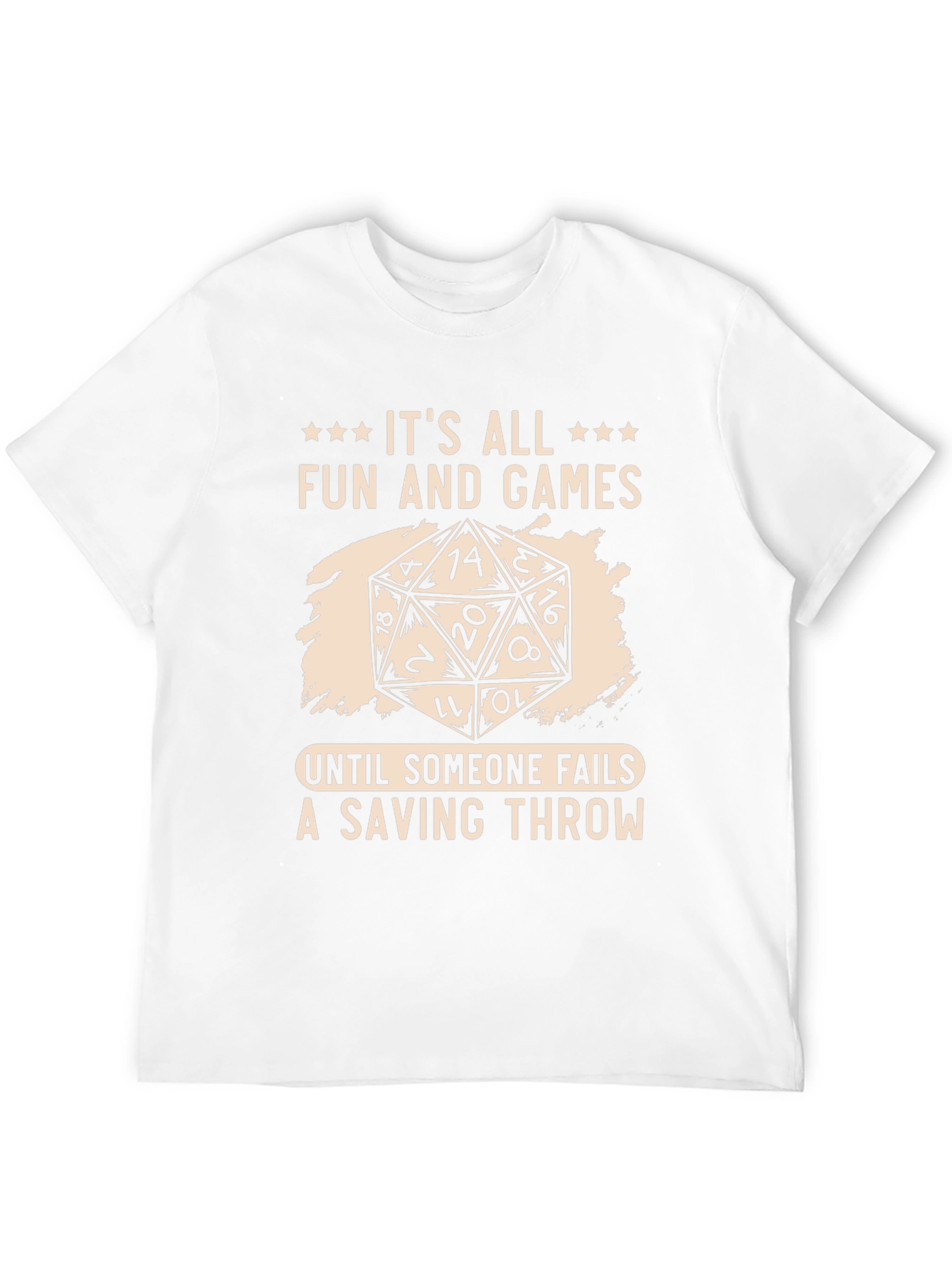 D&D Saving Throw T-Shirt - Fun and Games