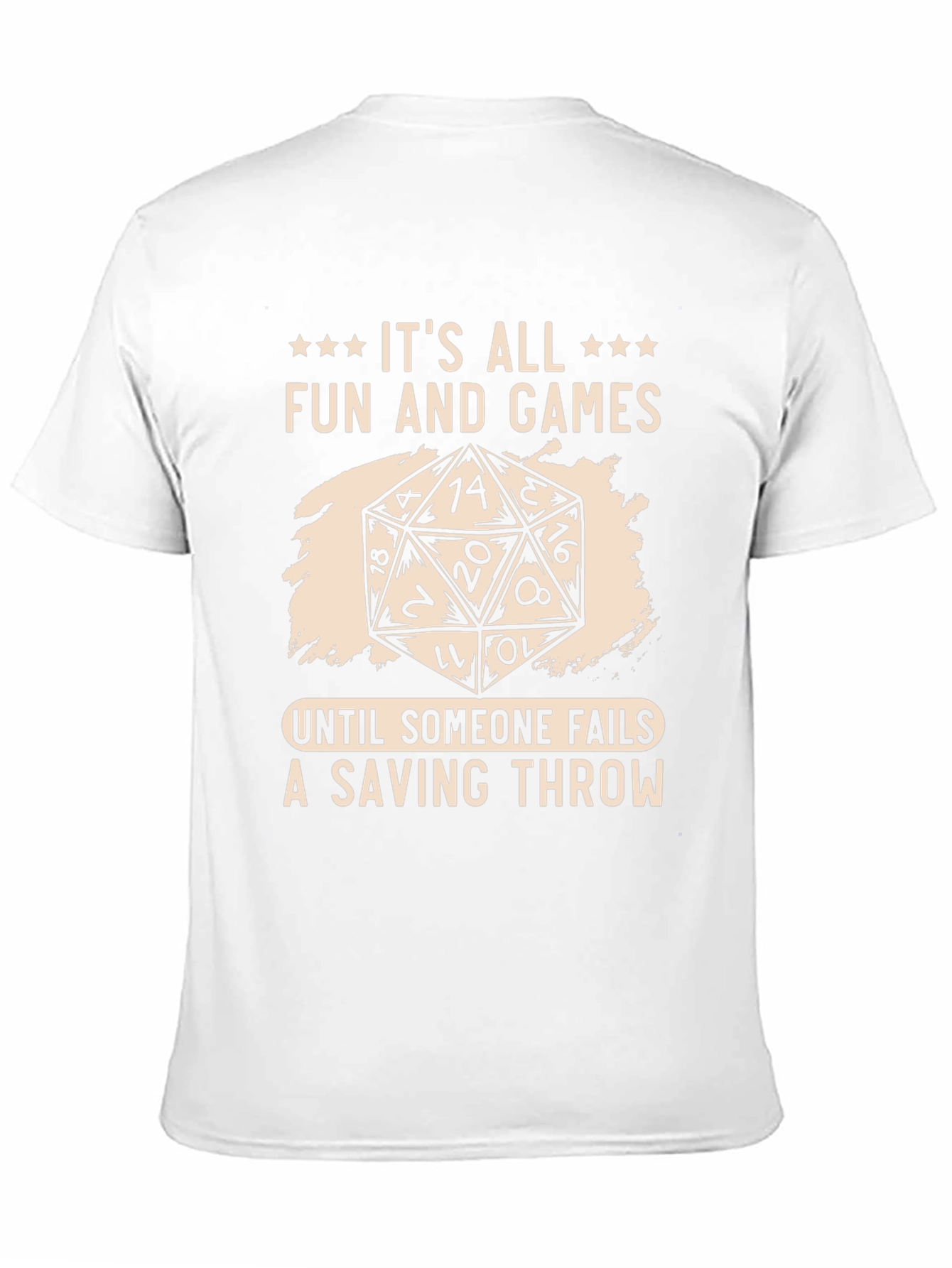 D&D Saving Throw T-Shirt - Fun and Games