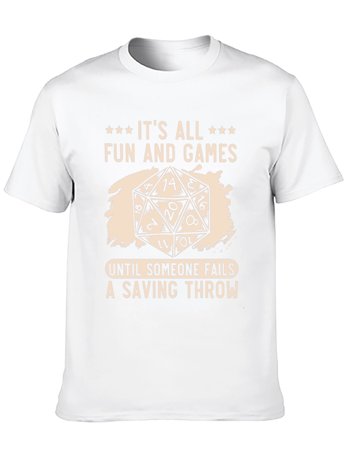 D&D Saving Throw T-Shirt - Fun and Games