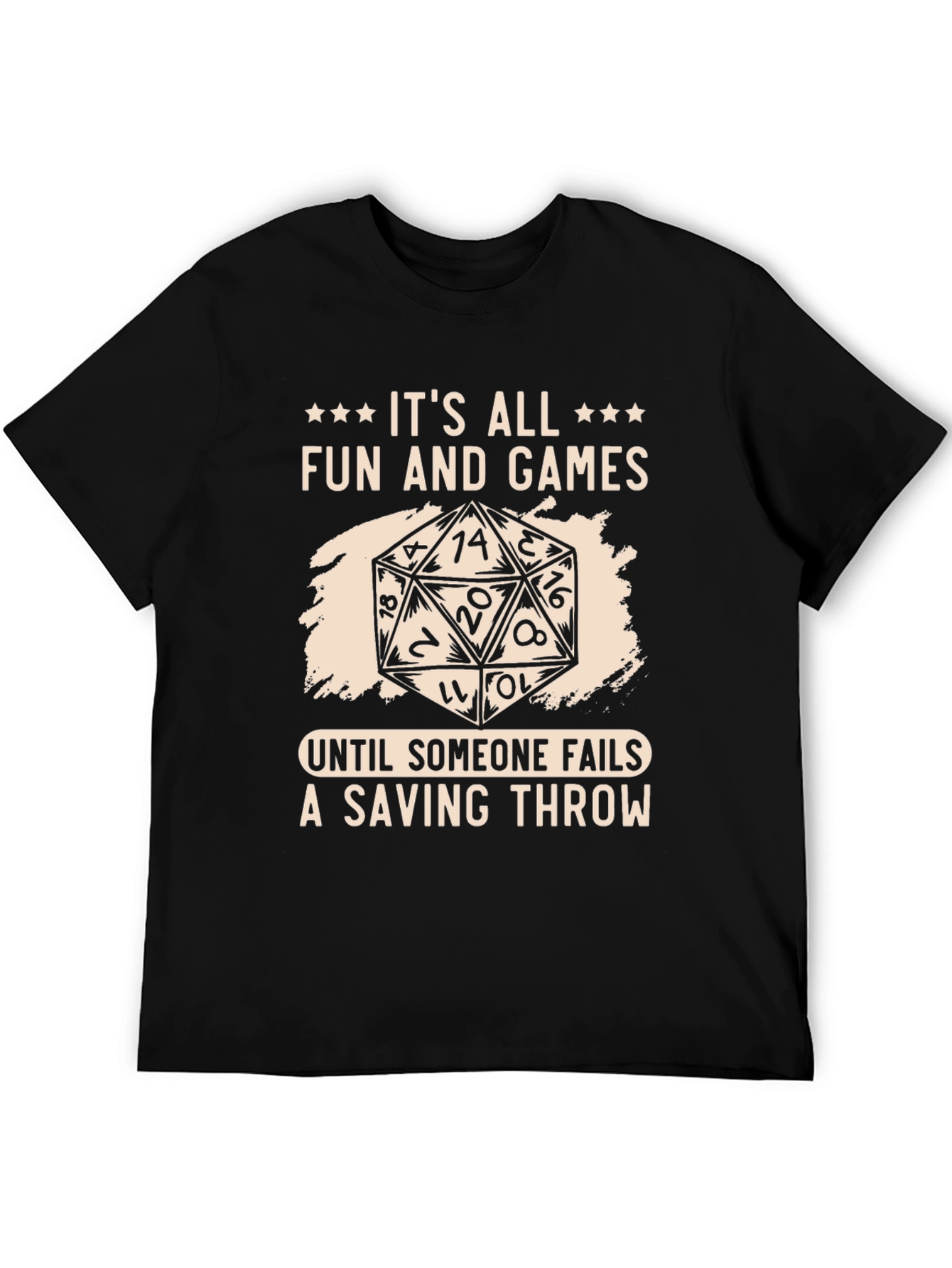 D&D Saving Throw T-Shirt - Fun and Games