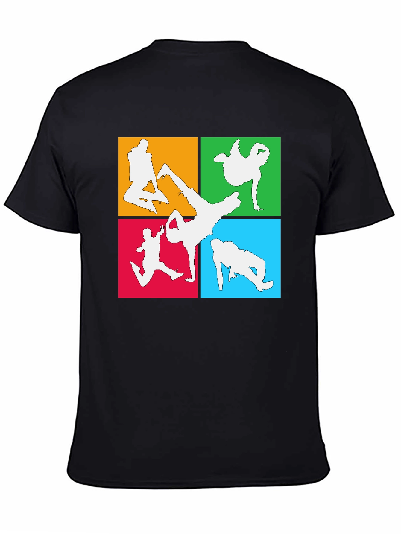 Breakdance Silhouette Graphic T-Shirt