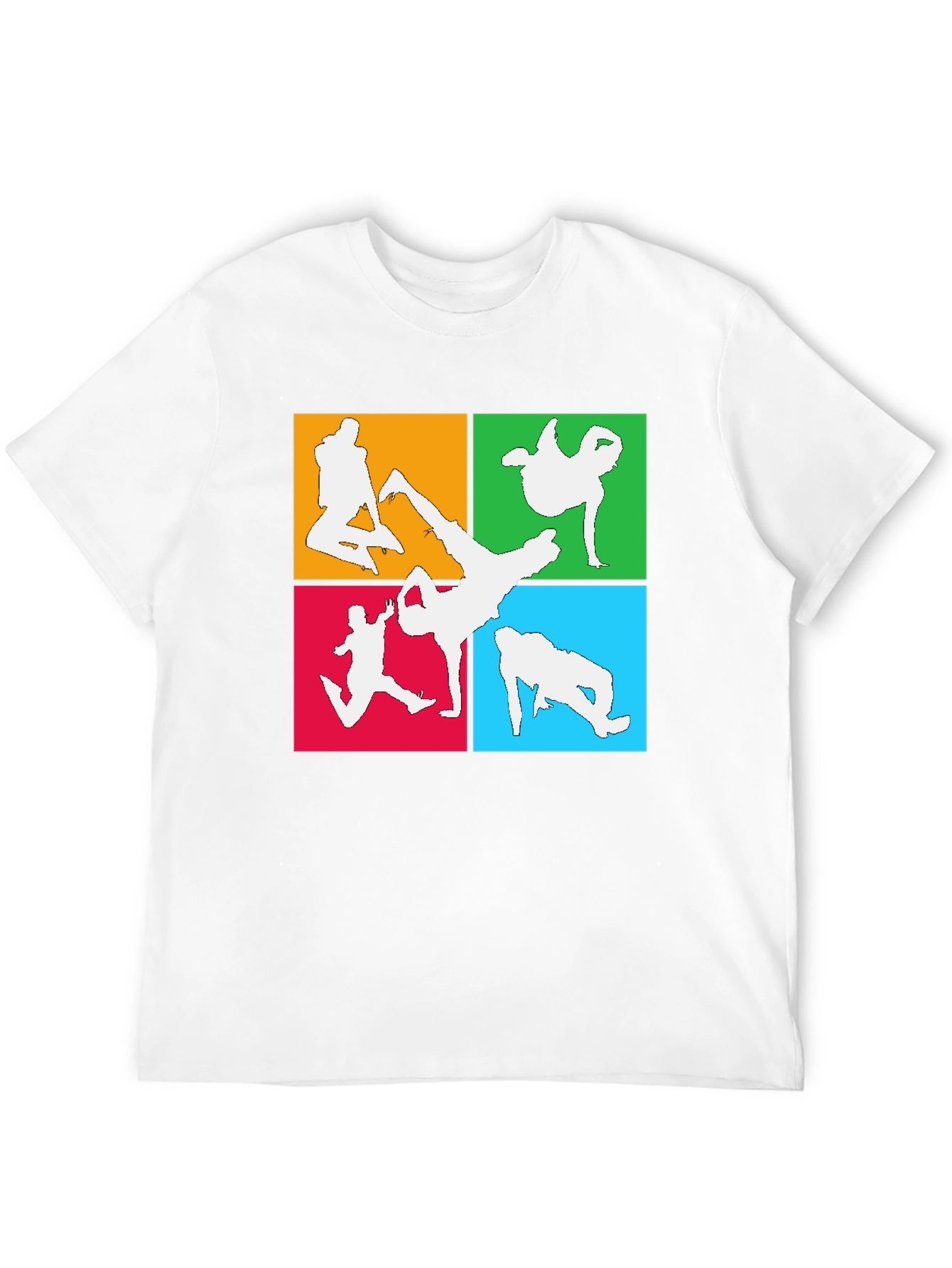 Breakdance Silhouette Graphic T-Shirt