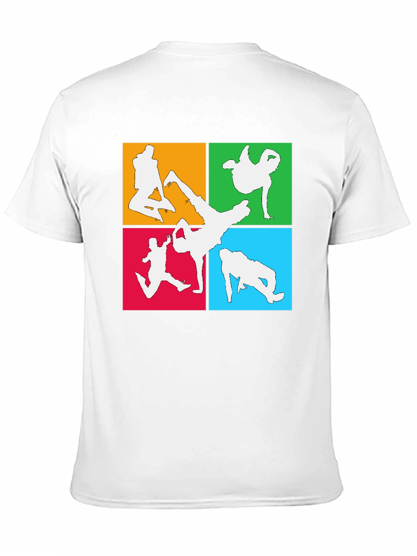Breakdance Silhouette Graphic T-Shirt