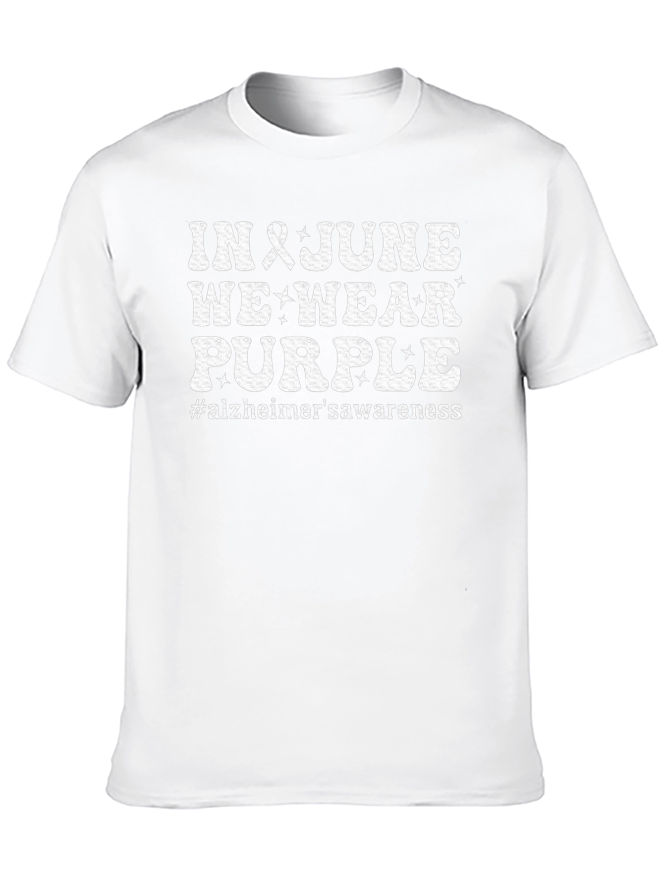 Alzheimers Awareness Purple T-Shirt
