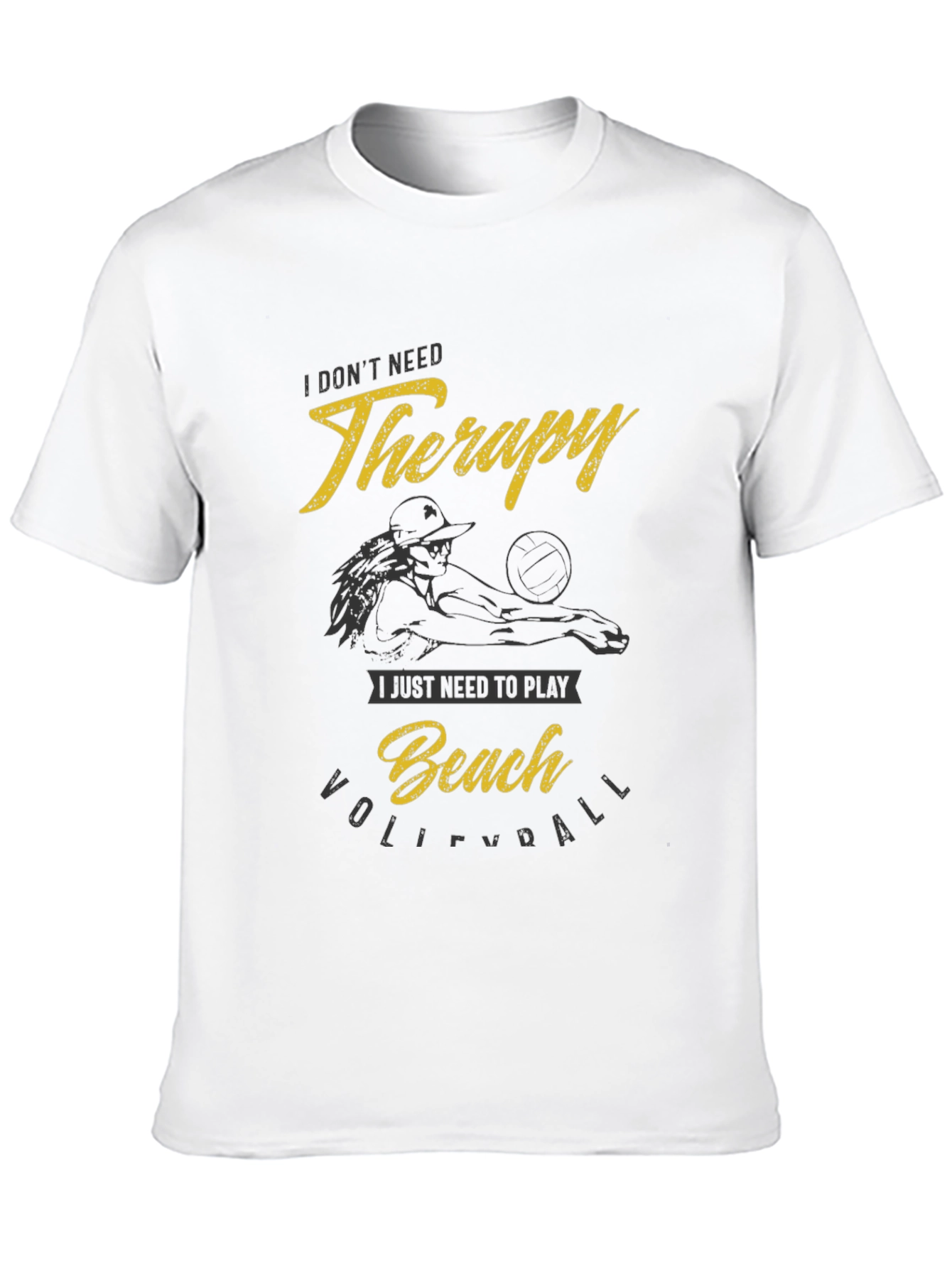 Beach Volleyball Therapy T-Shirt