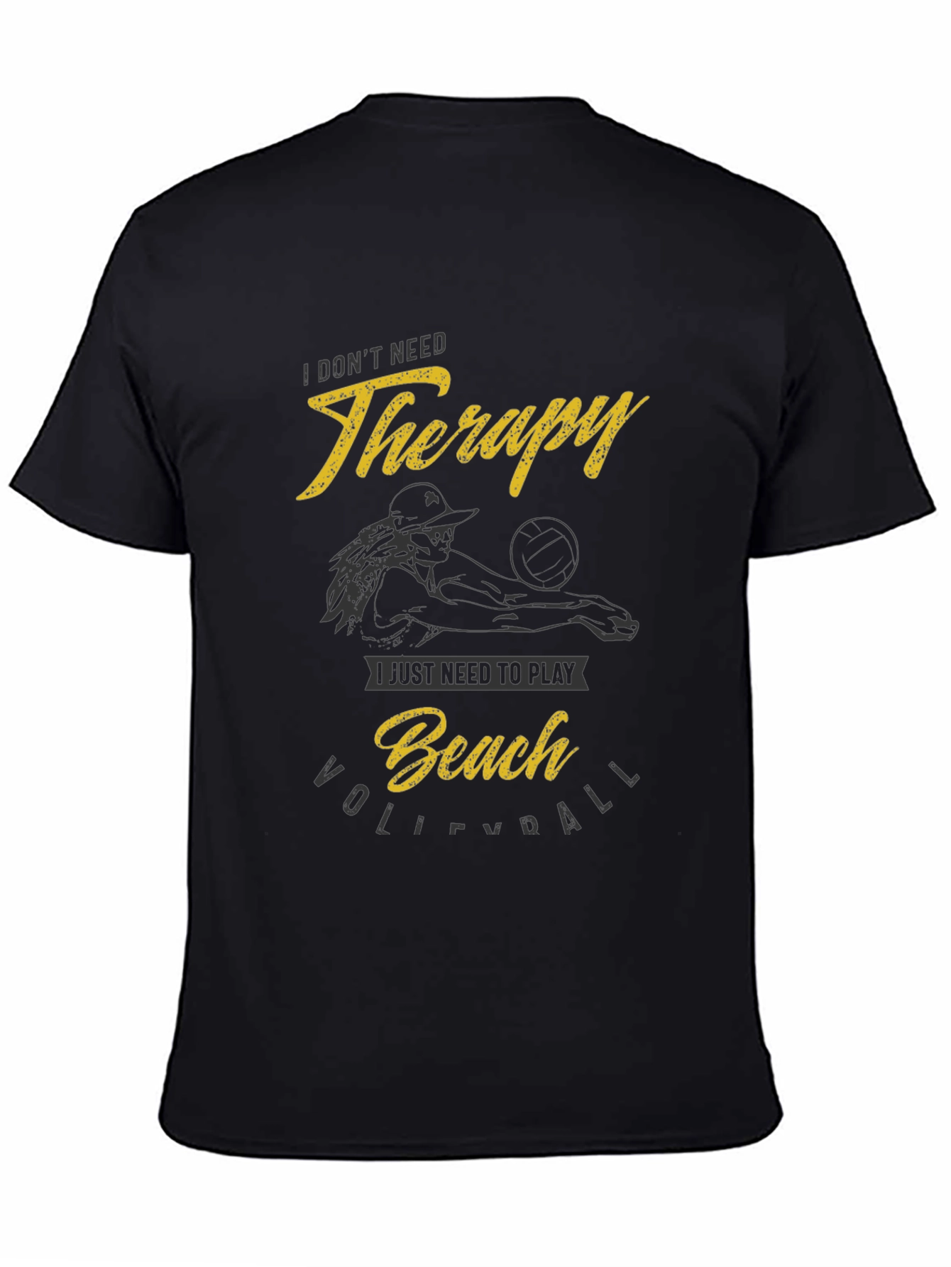 Beach Volleyball Therapy T-Shirt