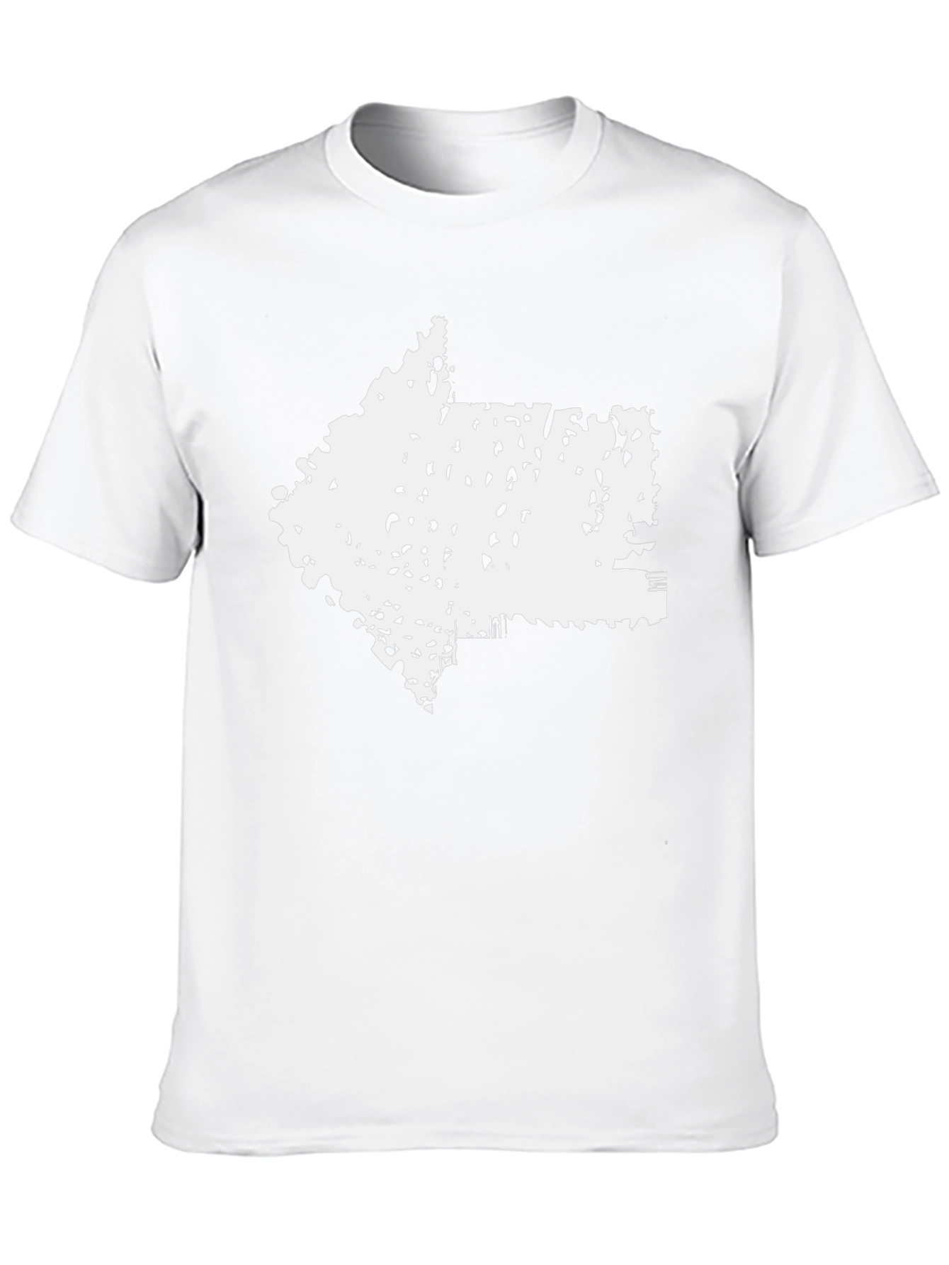 Distressed Arrow Graphic Tee - Black Cotton Blend