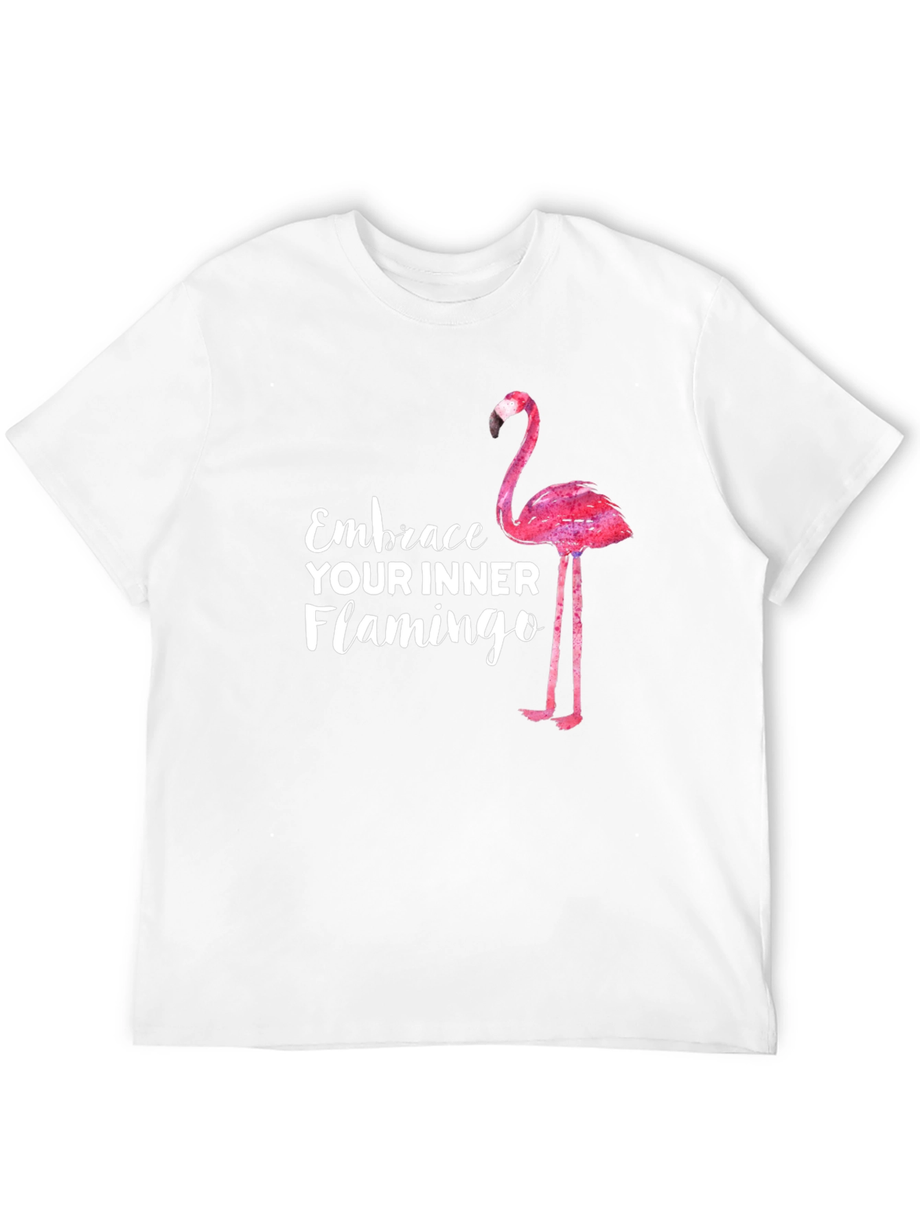 Embrace Your Inner Flamingo T-Shirt - Black