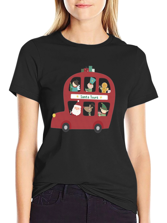 Santa Tours Christmas T-Shirt