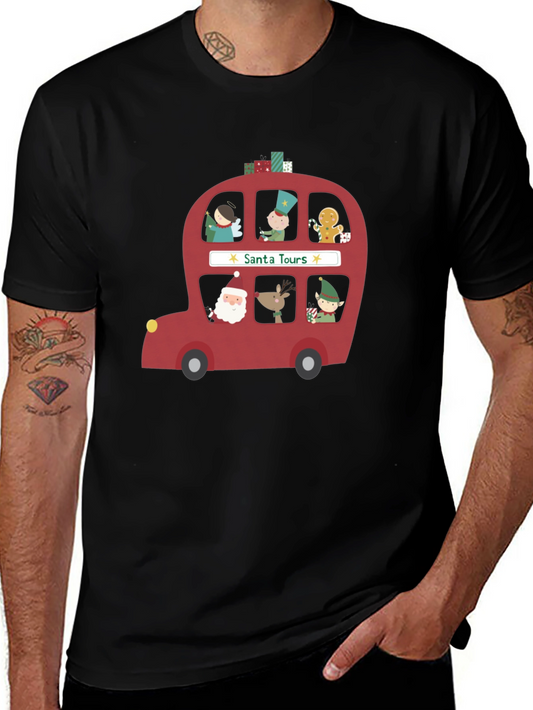 Santa Tours Christmas T-Shirt