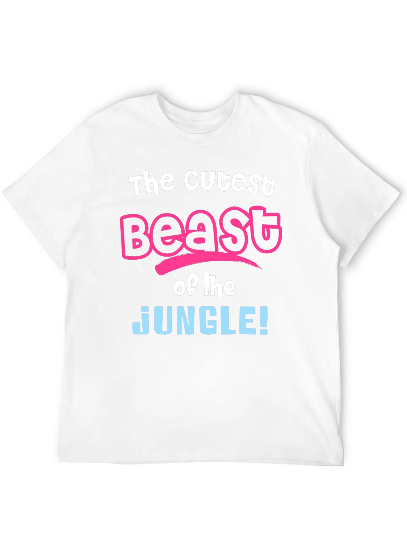 Cutest Beast of the Jungle Black T-Shirt