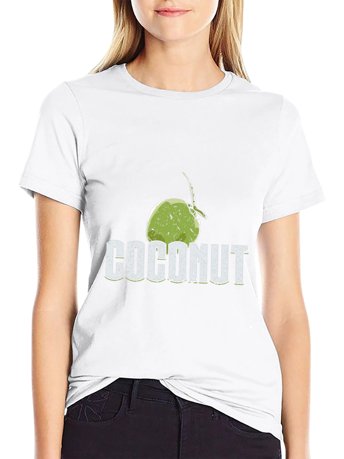 Coconut Graphic Print T-Shirt