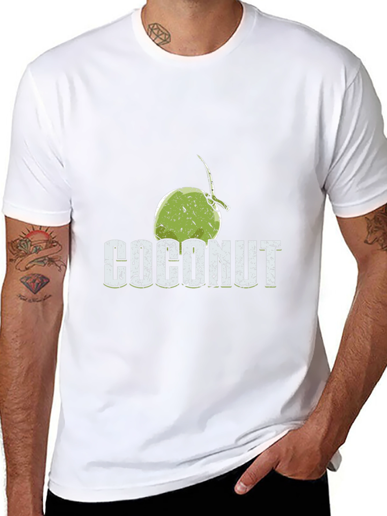 Coconut Graphic Print T-Shirt