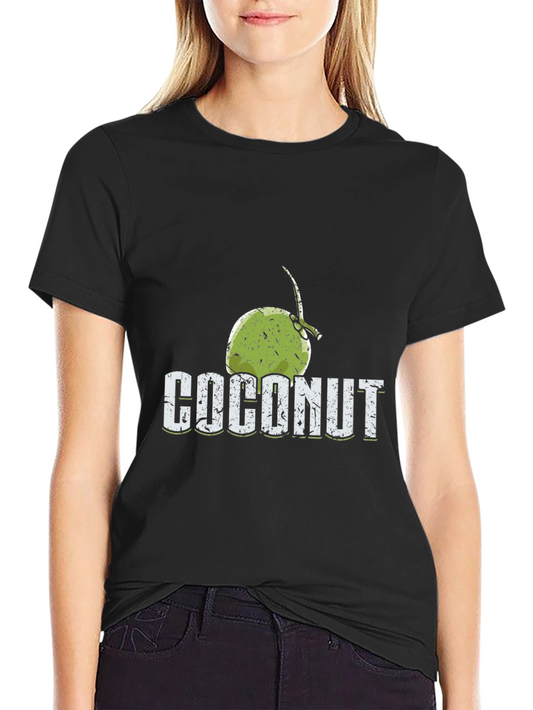Coconut Graphic Print T-Shirt