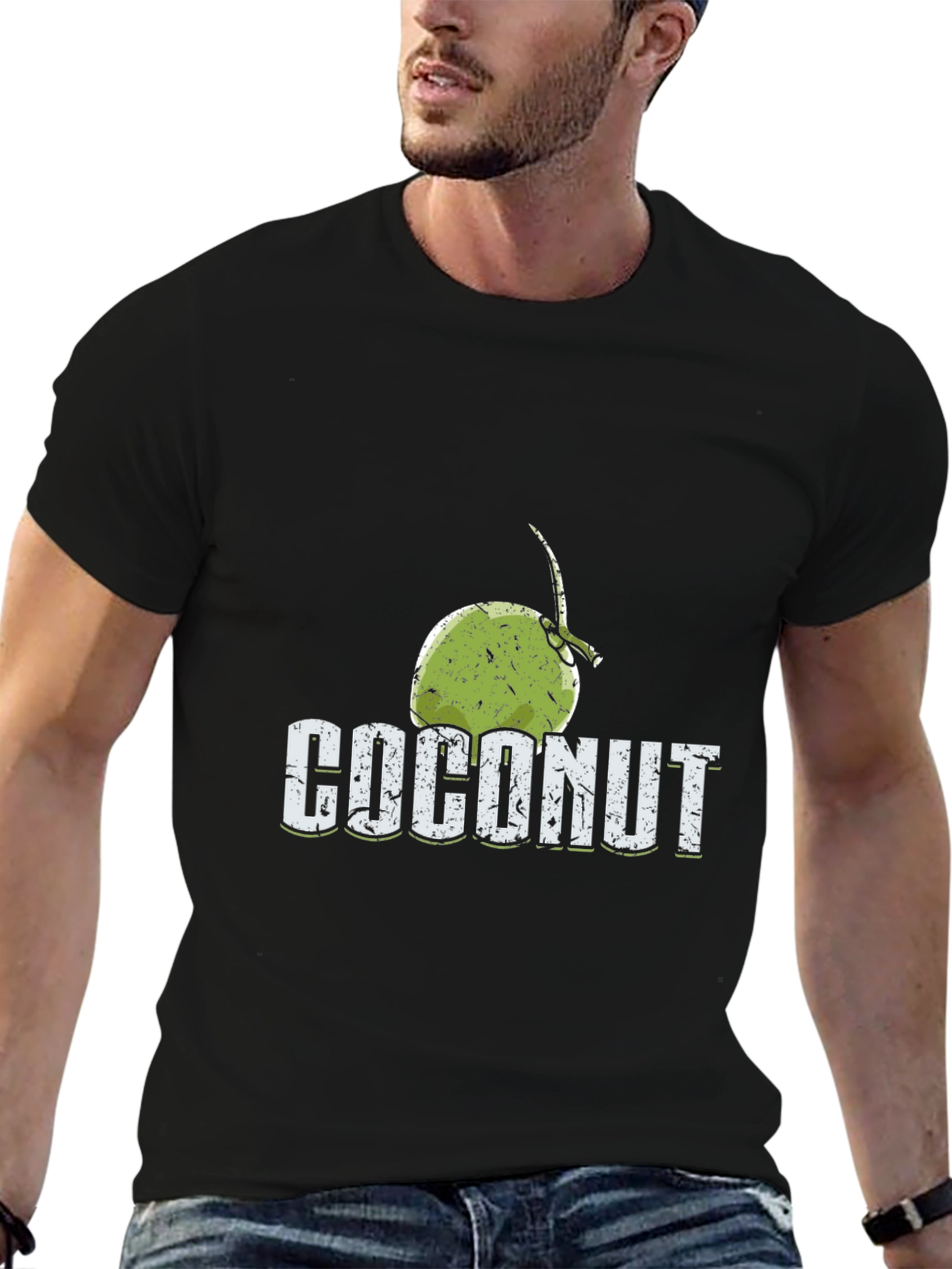 Coconut Graphic Print T-Shirt
