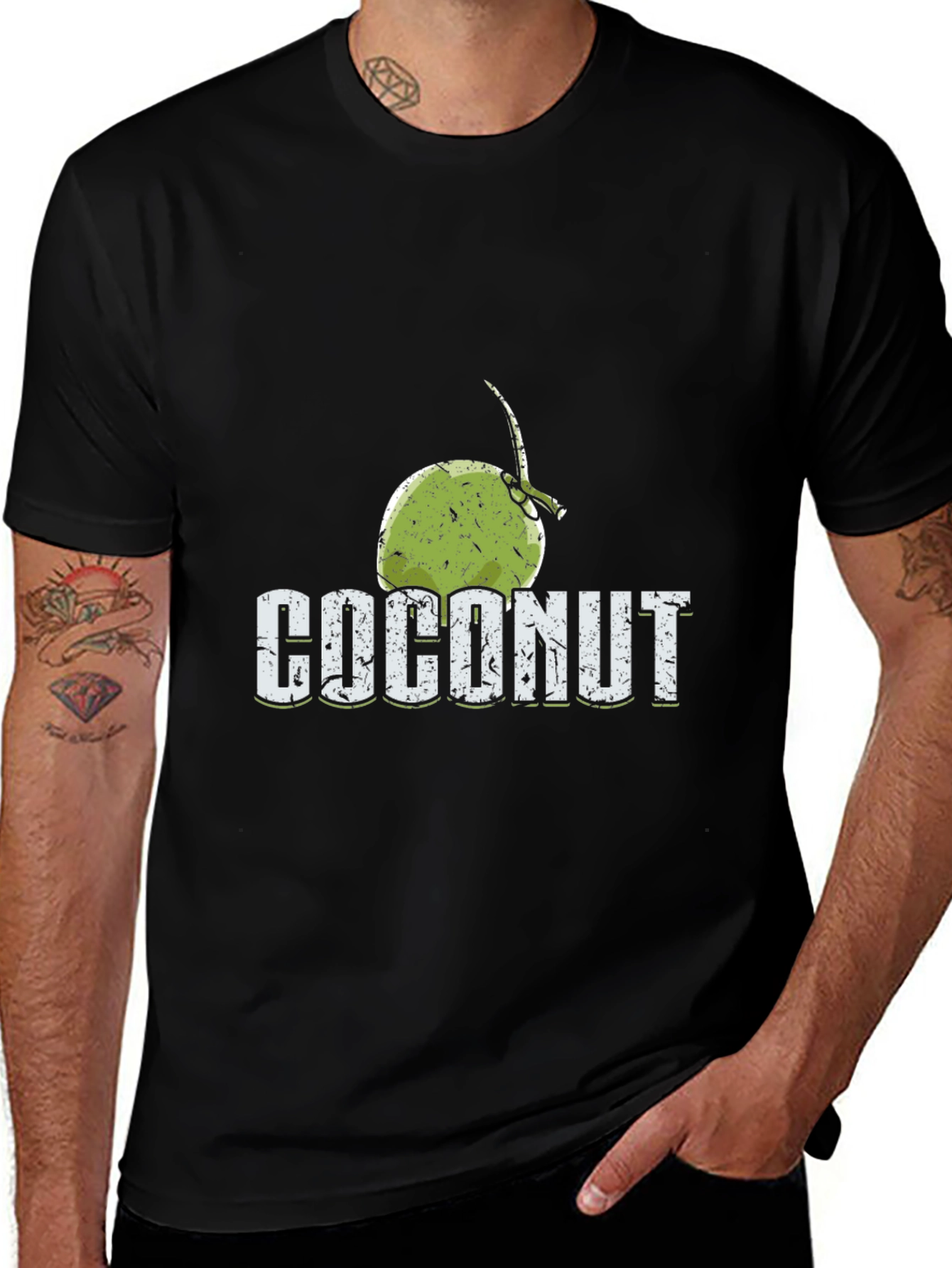 Coconut Graphic Print T-Shirt
