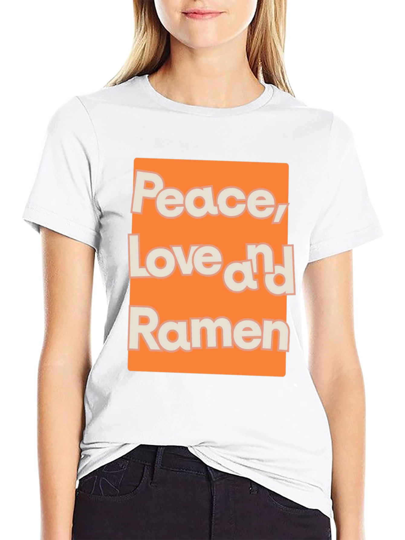 Peace Love Ramen Graphic Tee